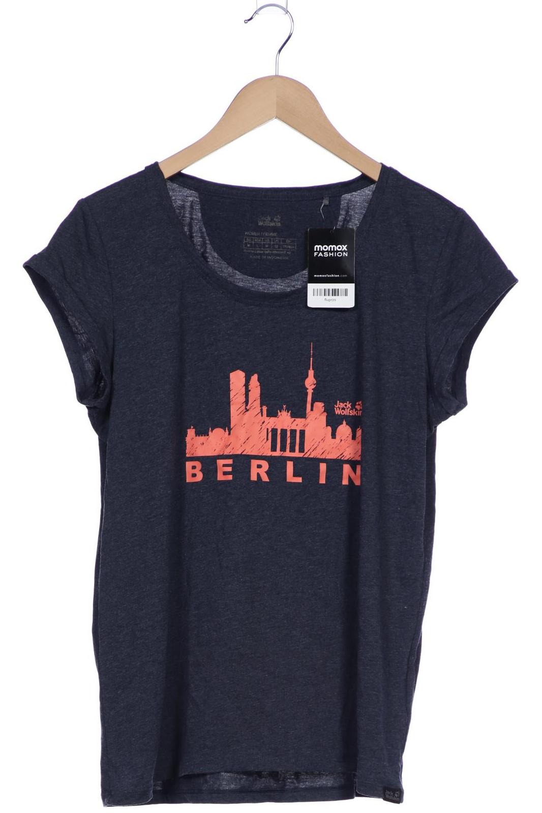 

Jack Wolfskin Damen T-Shirt, blau, Gr. 38