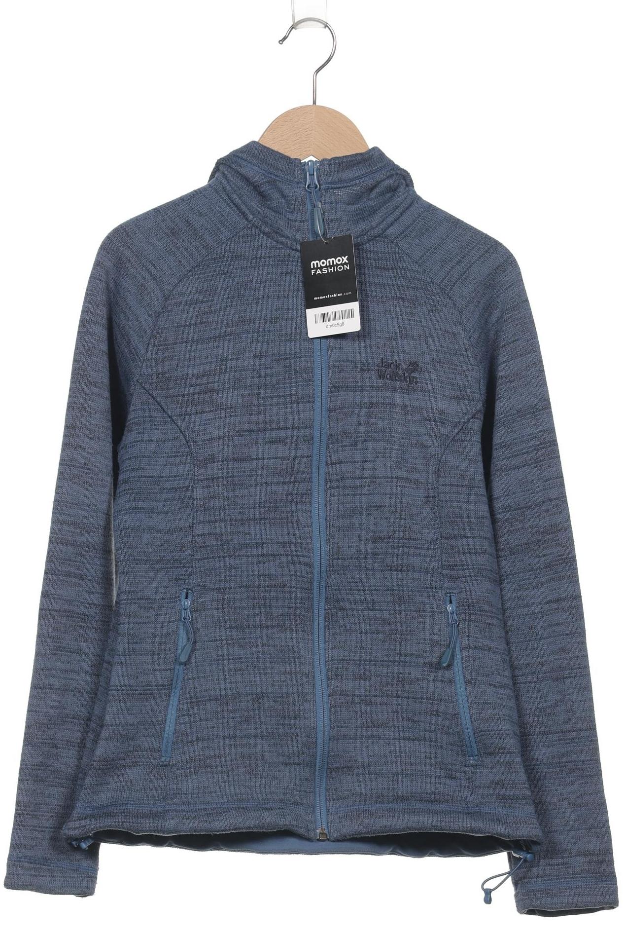 

Jack Wolfskin Damen Kapuzenpullover, blau, Gr. 36
