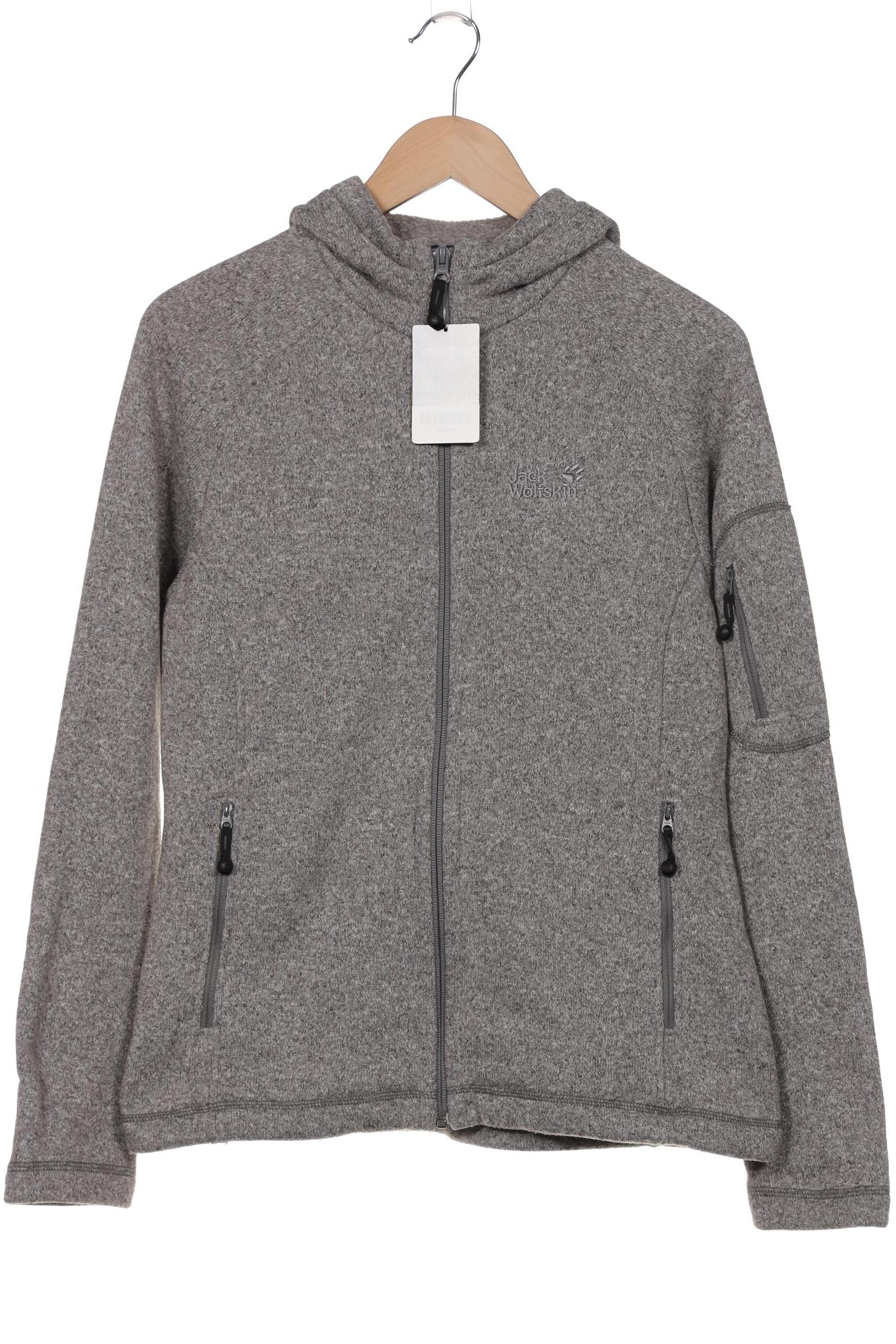 

Jack Wolfskin Damen Kapuzenpullover, grau, Gr. 42