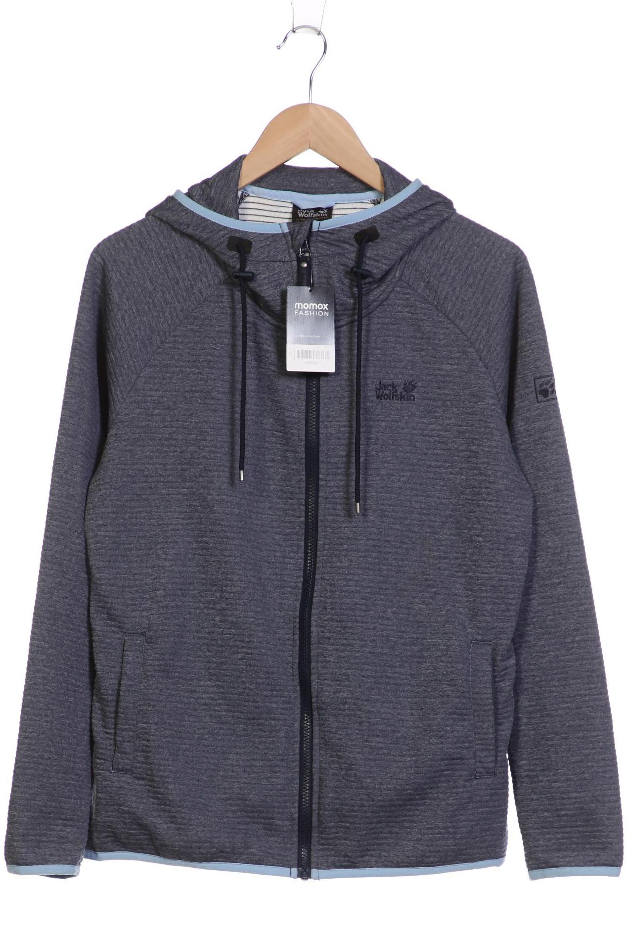 

Jack Wolfskin Damen Kapuzenpullover, blau, Gr. 44