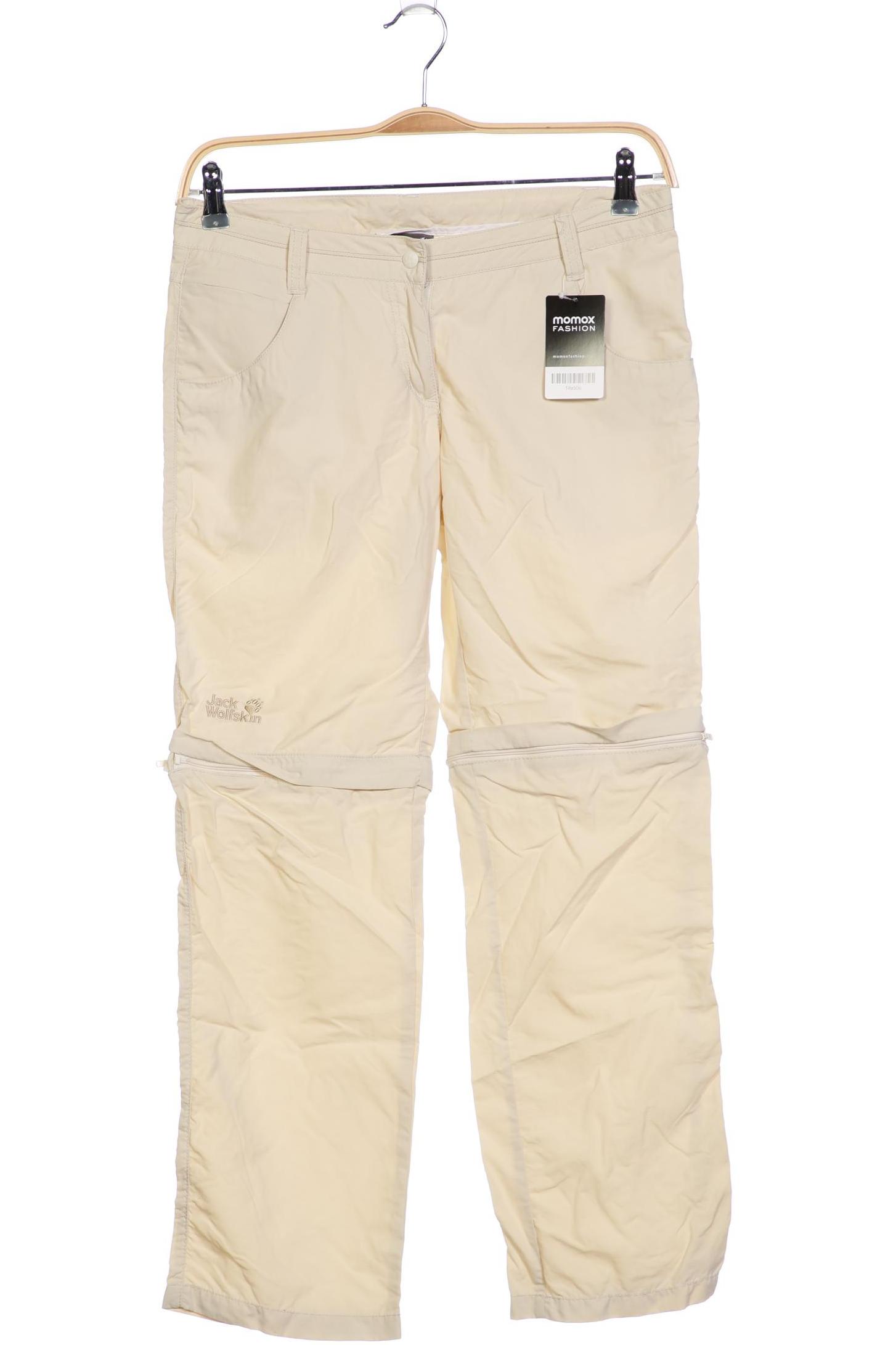

Jack Wolfskin Damen Stoffhose, cremeweiß, Gr. 19