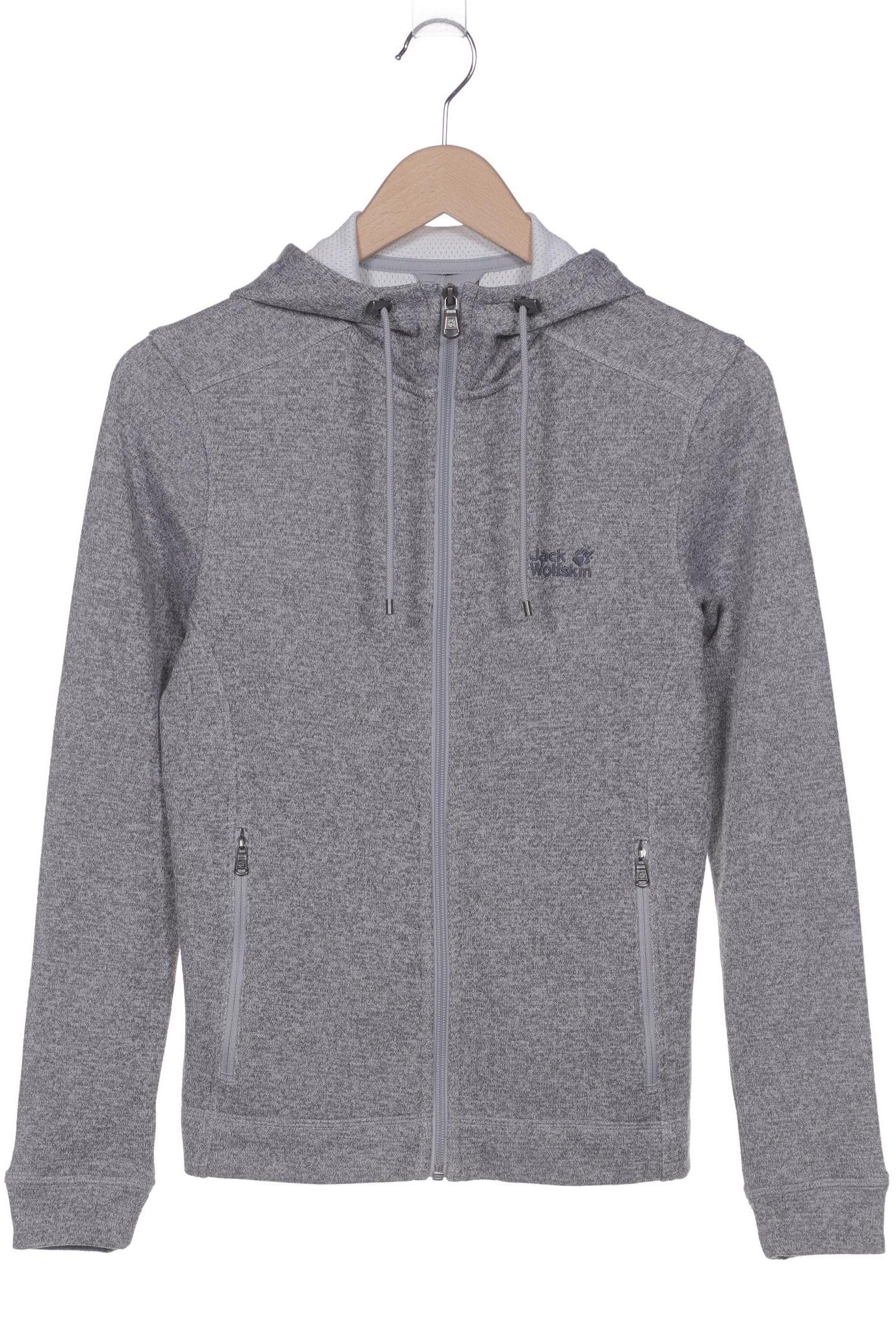 

Jack Wolfskin Damen Kapuzenpullover, grau, Gr. 36