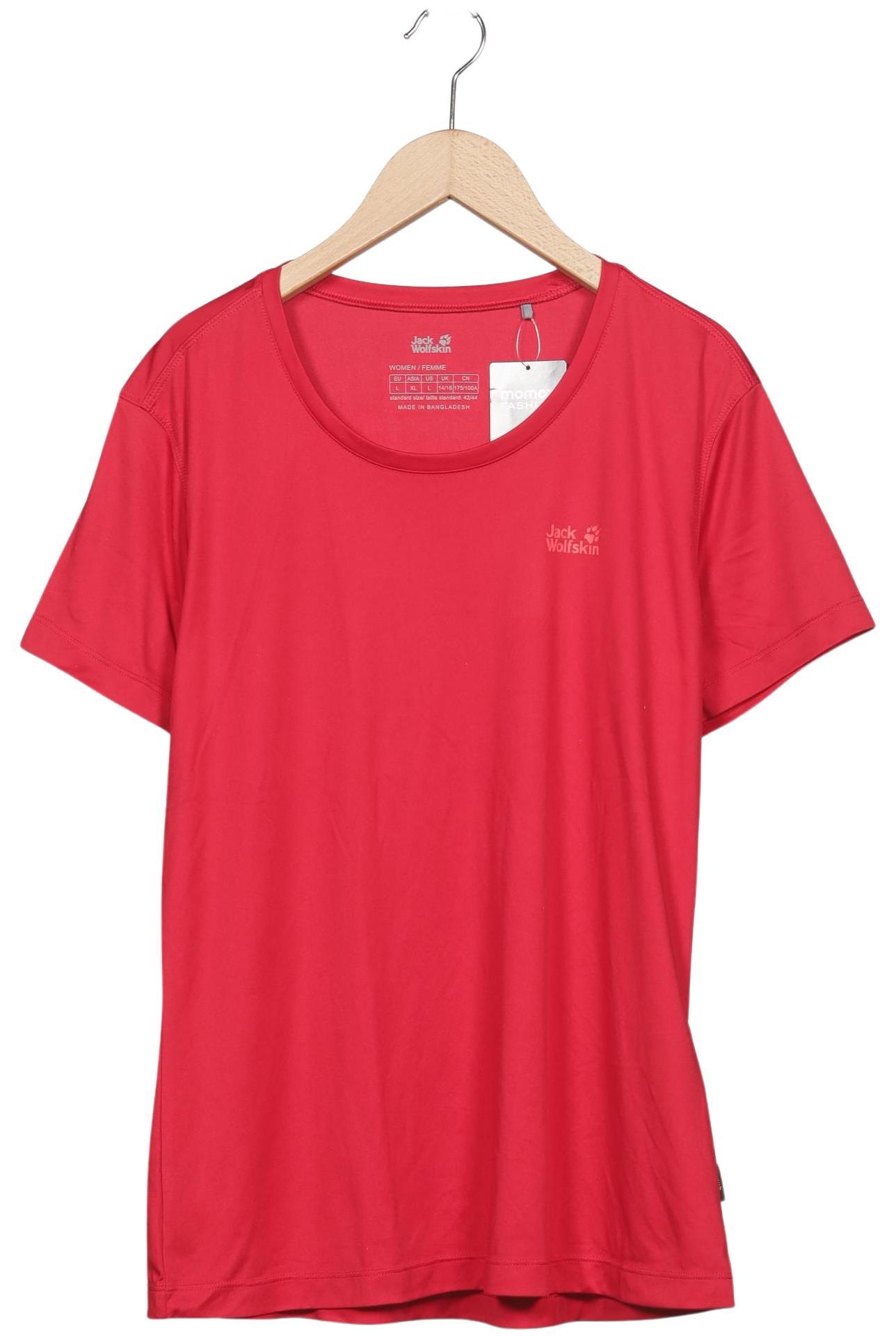 

Jack Wolfskin Damen T-Shirt, rot, Gr. 42