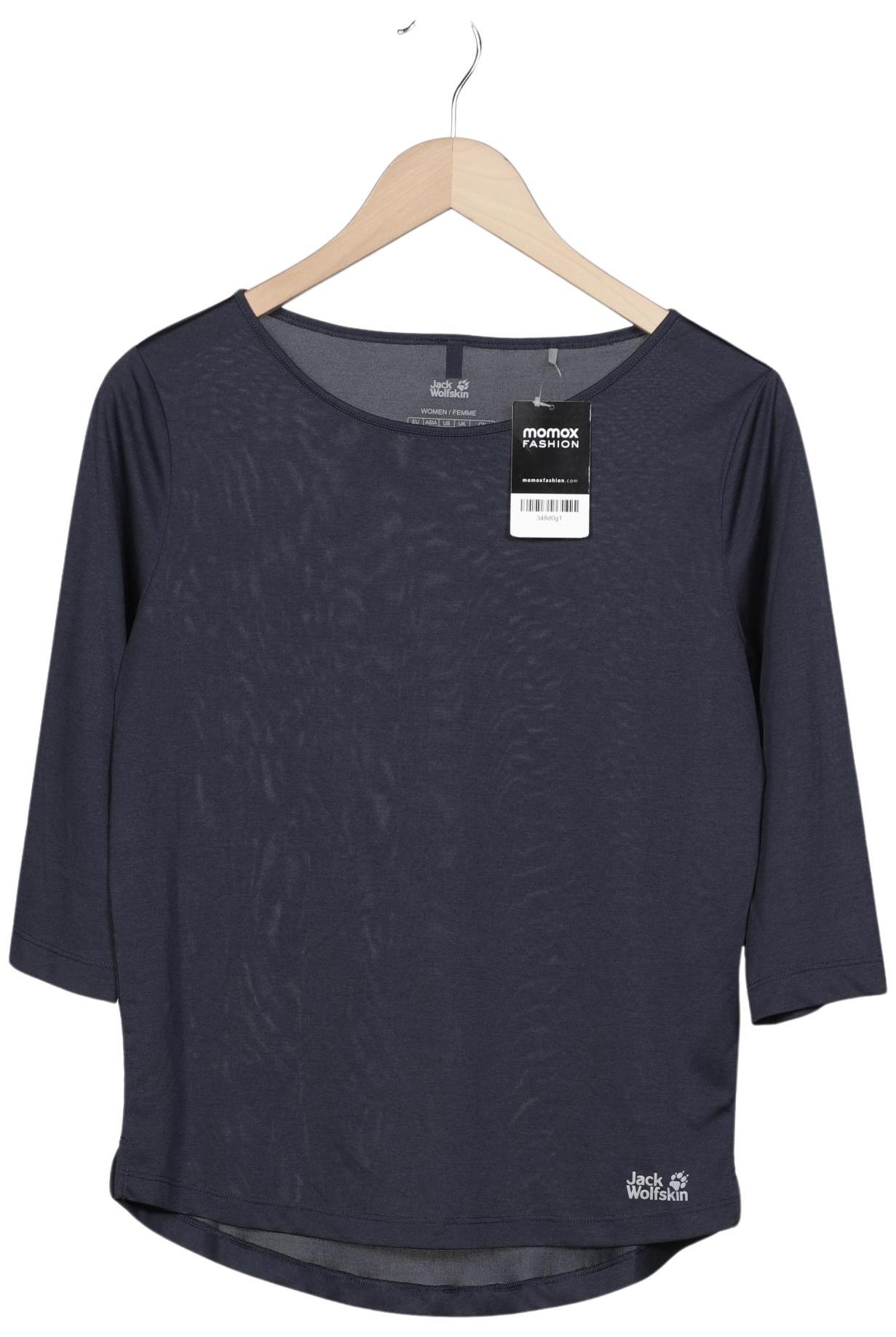 

Jack Wolfskin Damen Langarmshirt, marineblau, Gr. 36