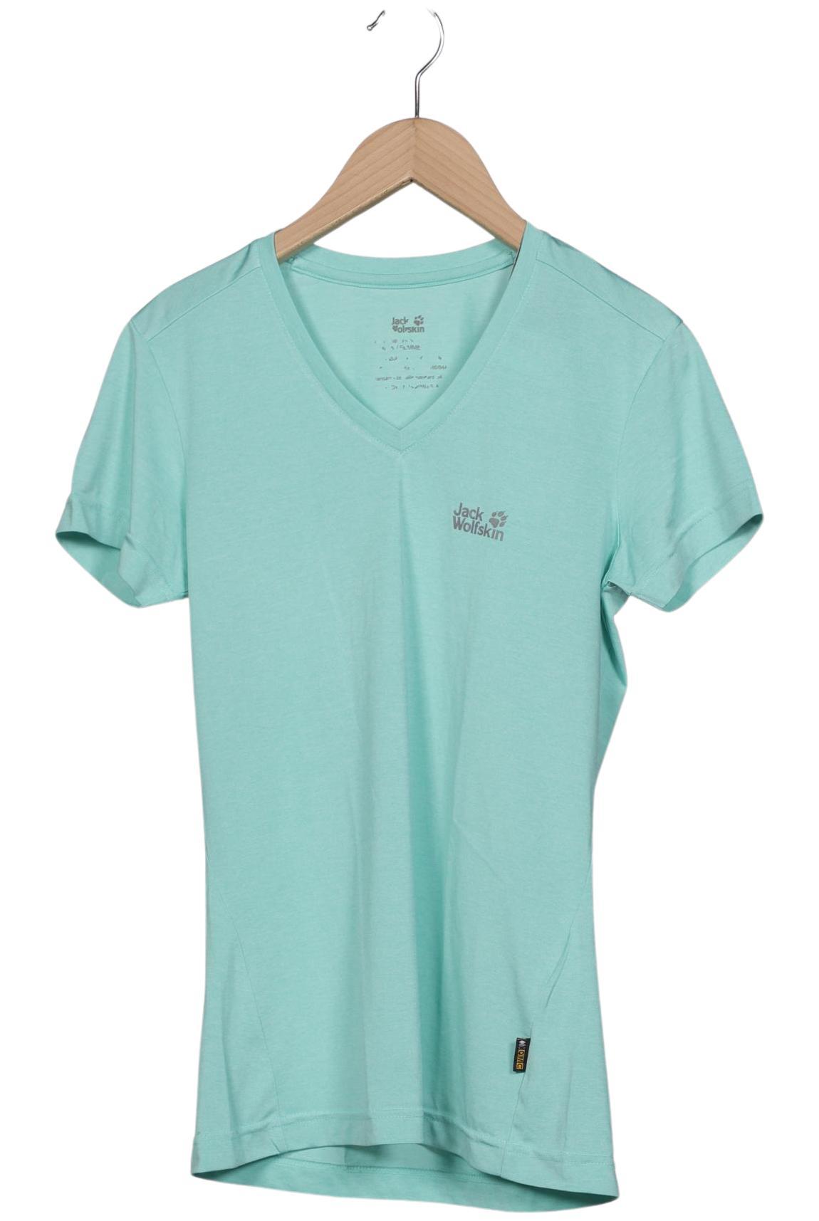 

Jack Wolfskin Damen T-Shirt, türkis, Gr. 34