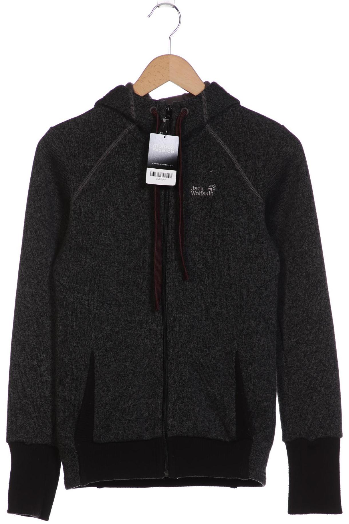 

Jack Wolfskin Damen Kapuzenpullover, grau, Gr. 34