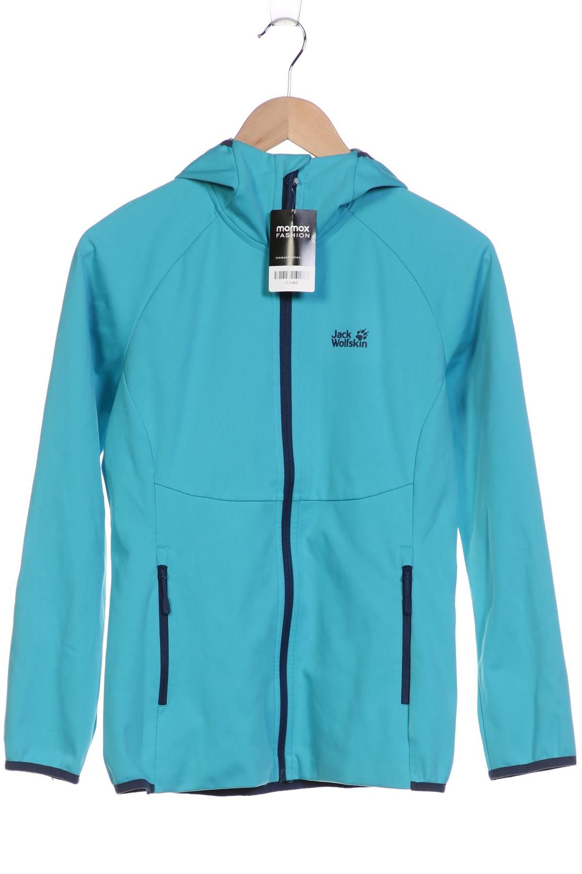 

Jack Wolfskin Damen Kapuzenpullover, blau, Gr. 36