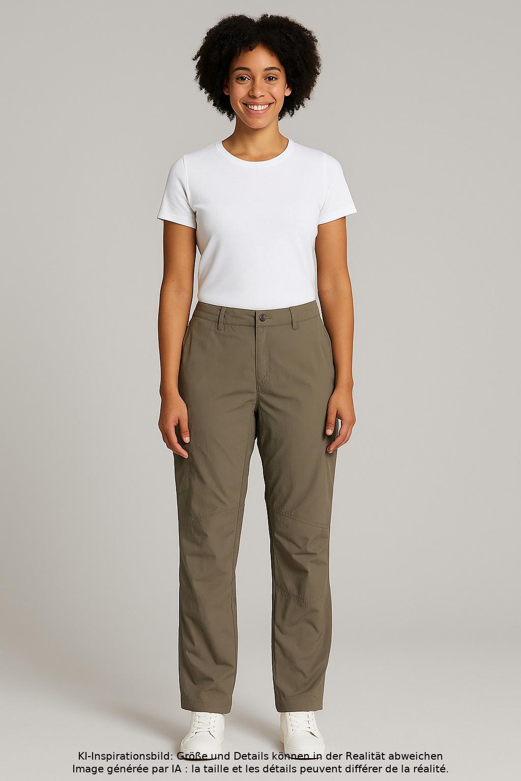 

Jack Wolfskin Damen Stoffhose, beige, Gr. 20