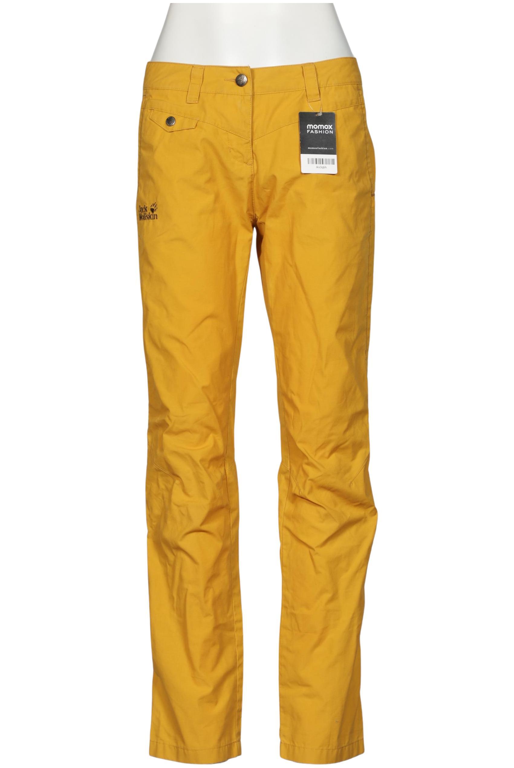 

Jack Wolfskin Damen Stoffhose, gelb, Gr. 28
