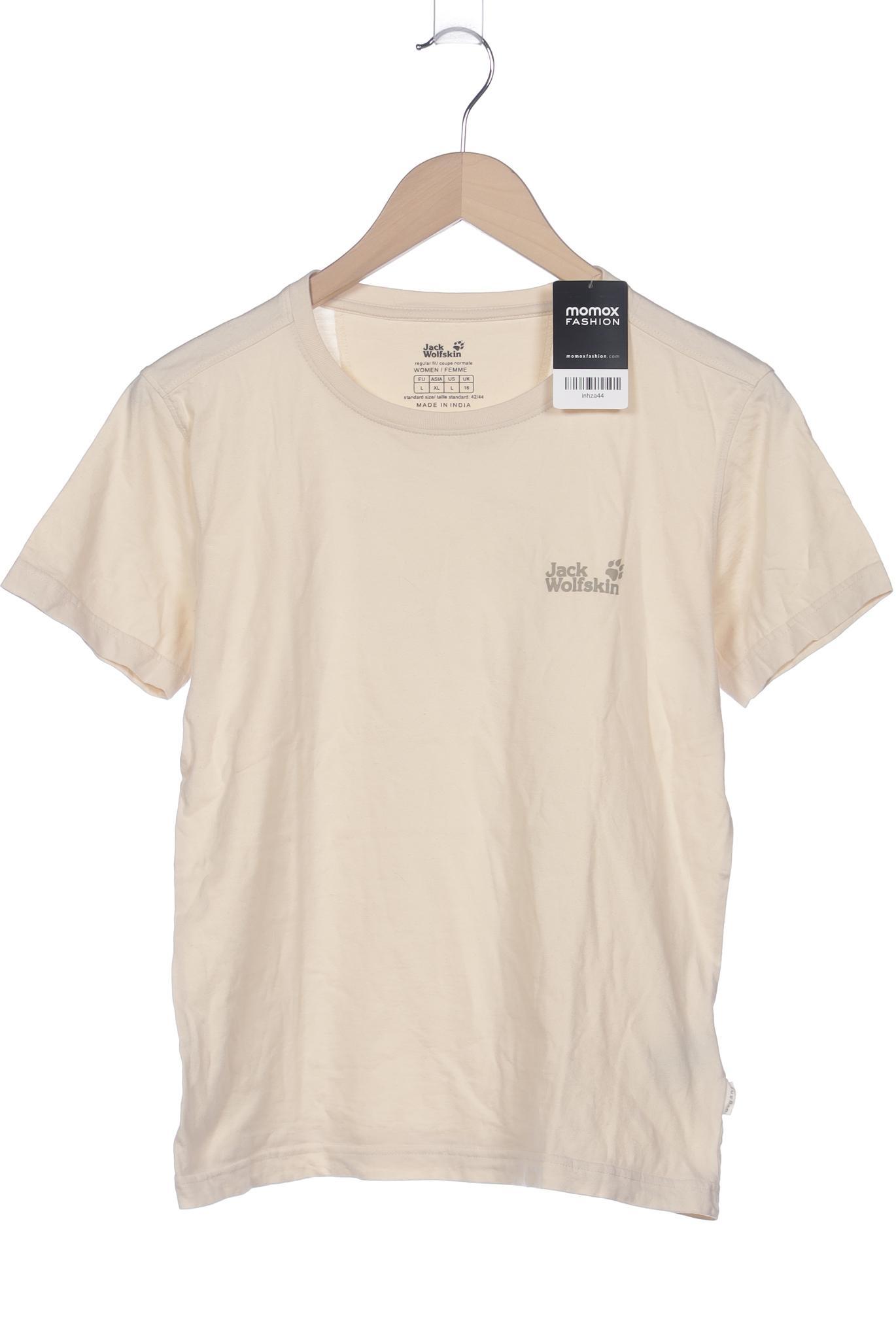 

Jack Wolfskin Damen T-Shirt, cremeweiß, Gr. 42
