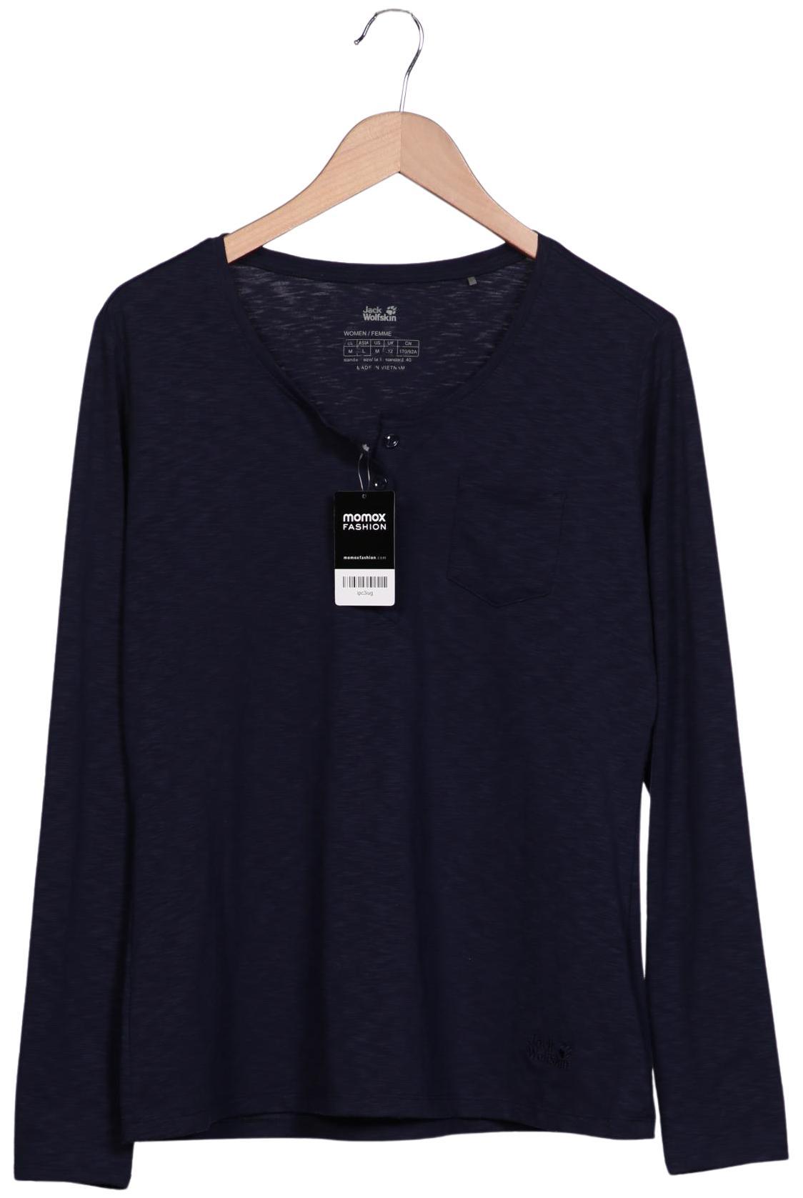 

Jack Wolfskin Damen Langarmshirt, marineblau, Gr. 38