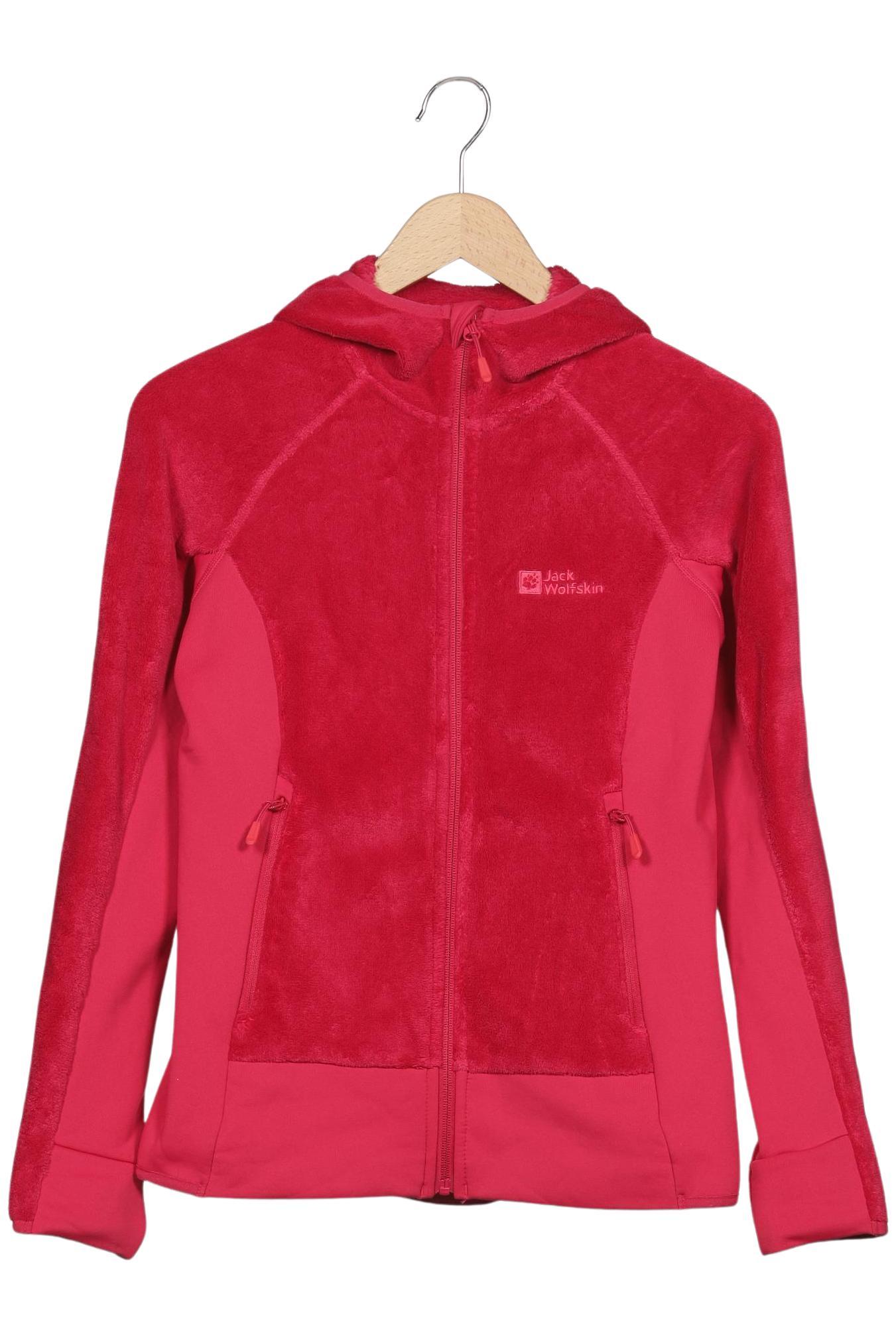 

Jack Wolfskin Damen Kapuzenpullover, rot, Gr. 36