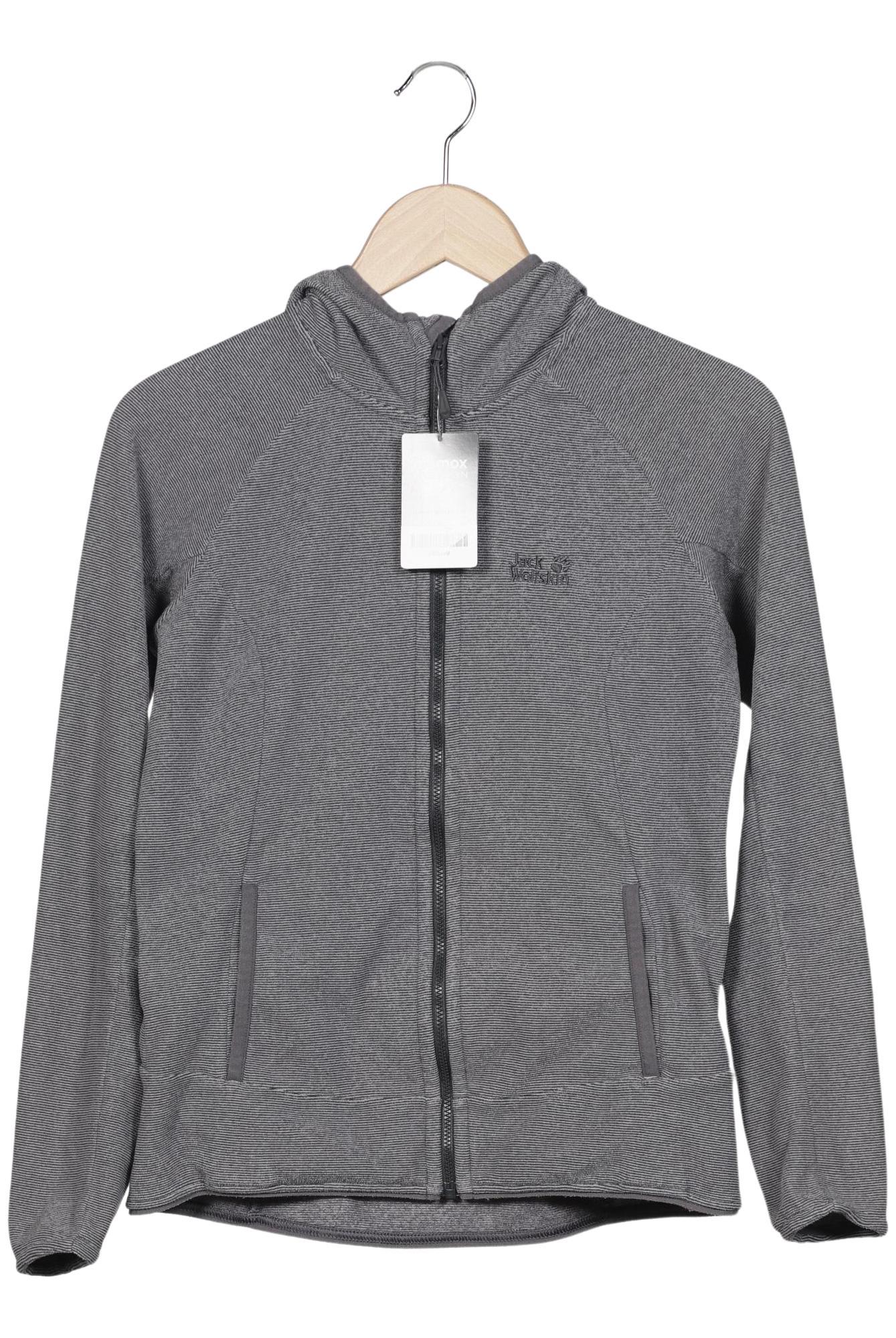 

Jack Wolfskin Damen Kapuzenpullover, grau, Gr. 34