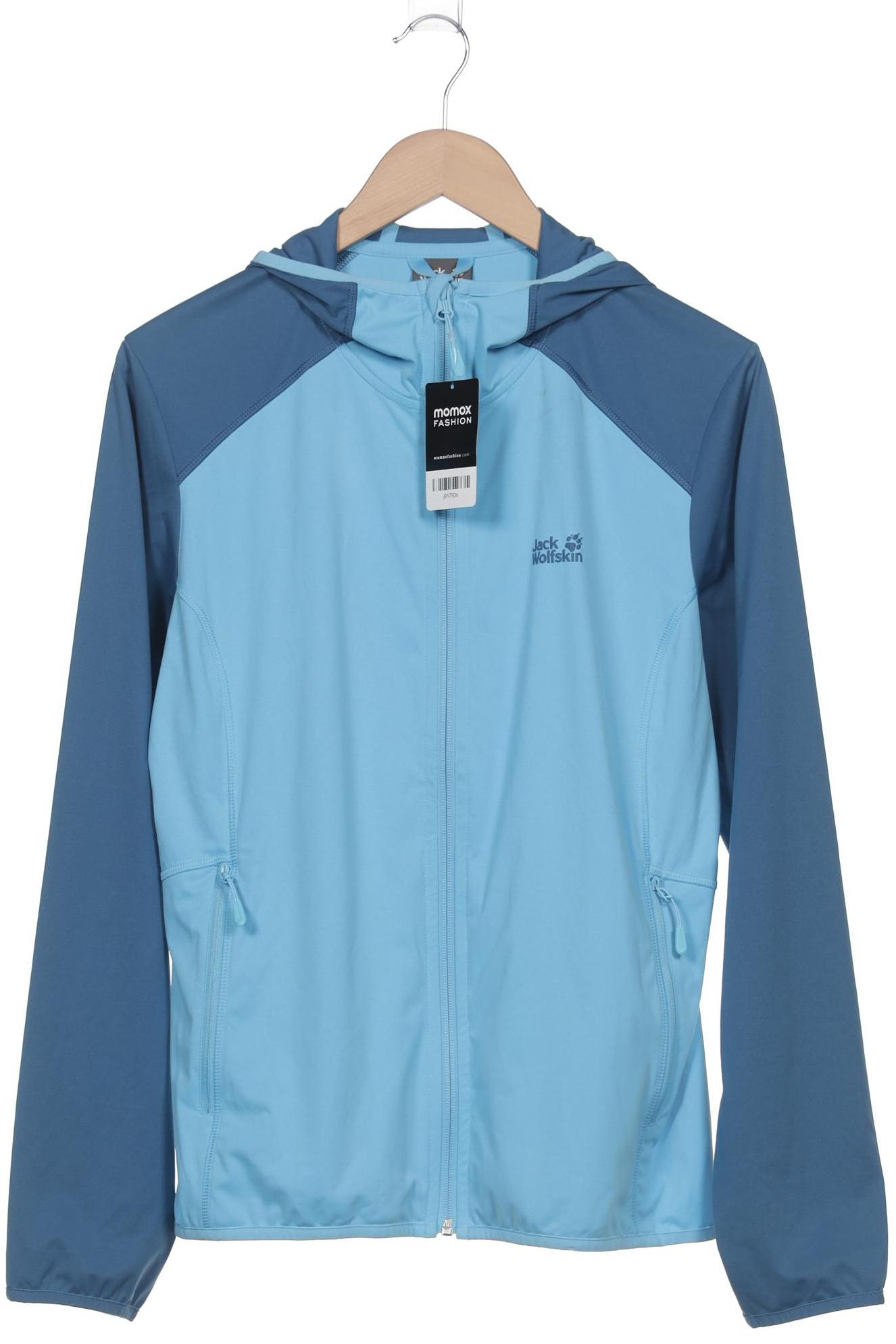 

Jack Wolfskin Damen Kapuzenpullover, hellblau, Gr. 46