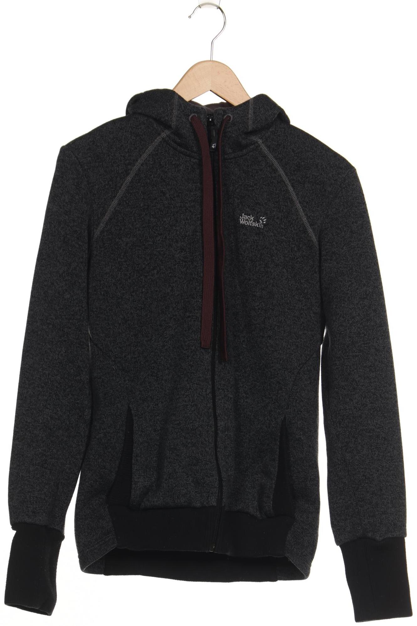 

Jack Wolfskin Damen Kapuzenpullover, grau, Gr. 42