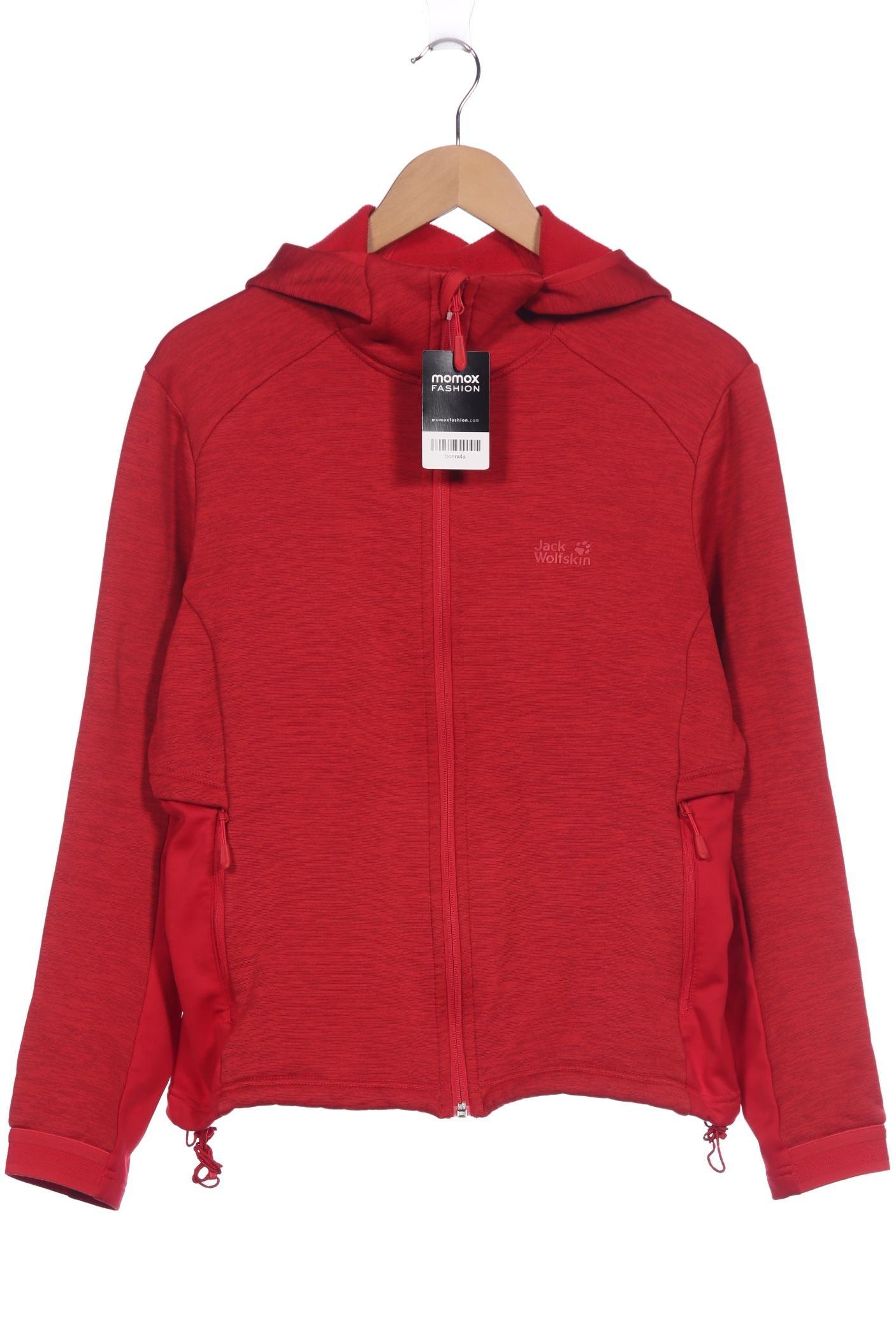 

Jack Wolfskin Damen Kapuzenpullover, rot, Gr. 46