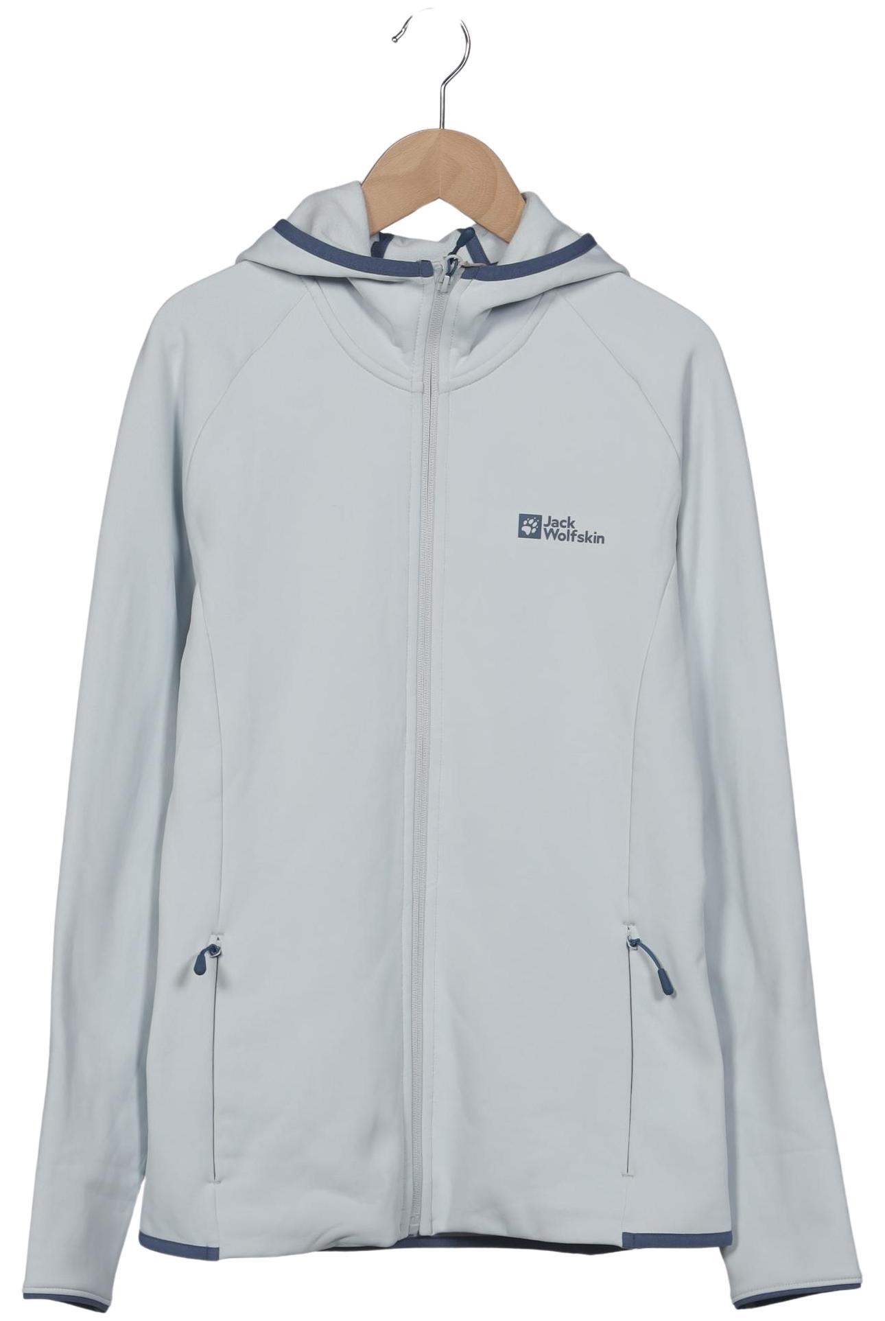 

Jack Wolfskin Damen Kapuzenpullover, hellblau, Gr. 36