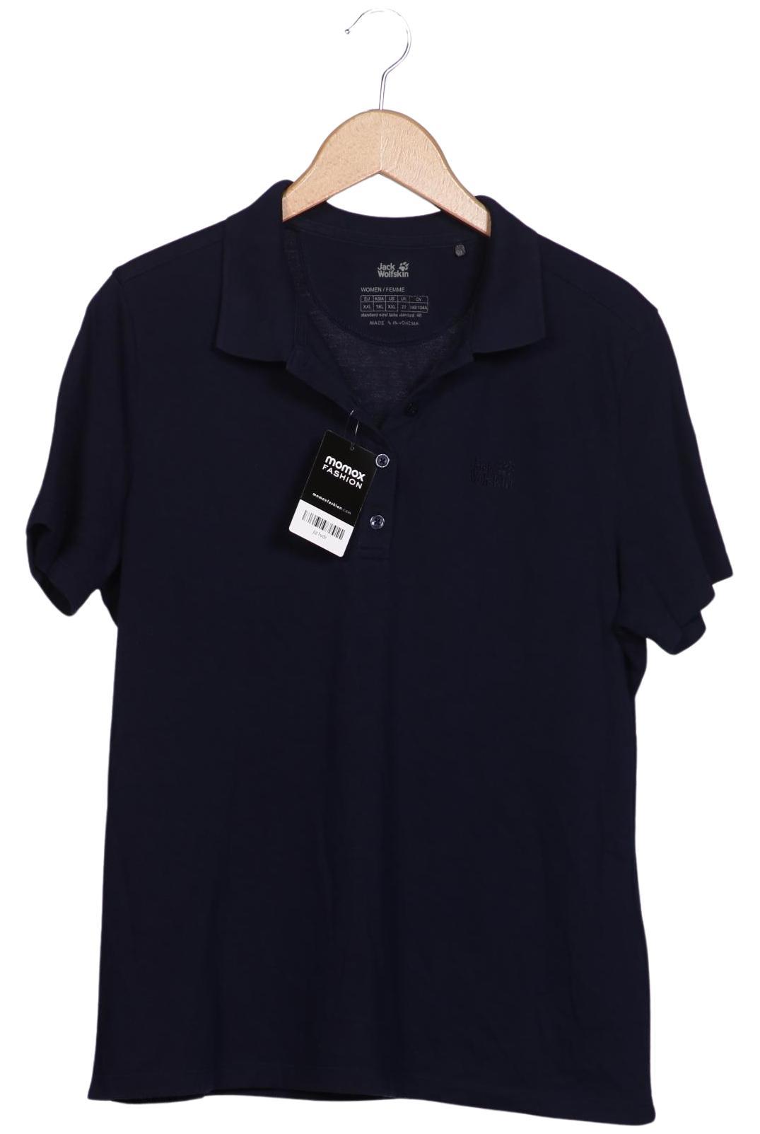 

Jack Wolfskin Damen Poloshirt, marineblau, Gr. 48