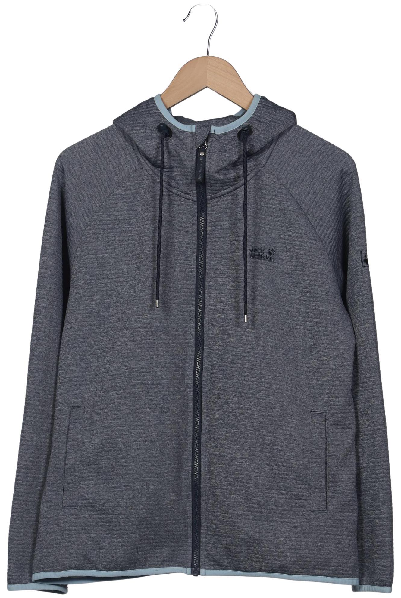 

Jack Wolfskin Damen Kapuzenpullover, grau, Gr. 46