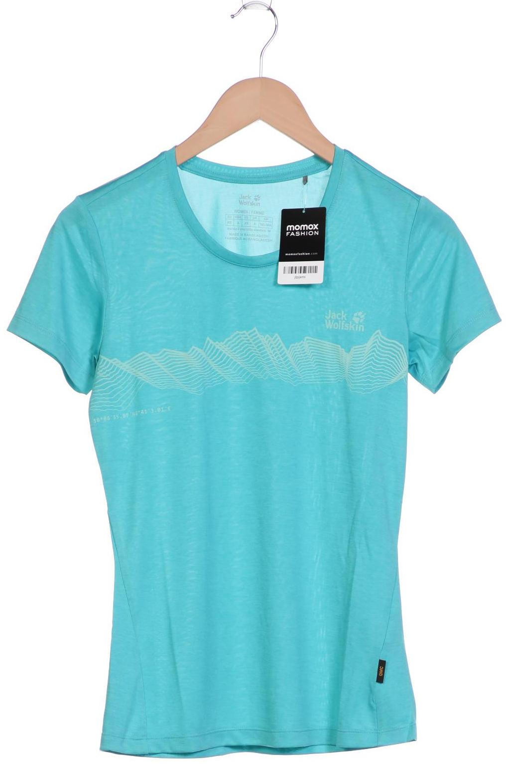 

Jack Wolfskin Damen T-Shirt, blau, Gr. 34