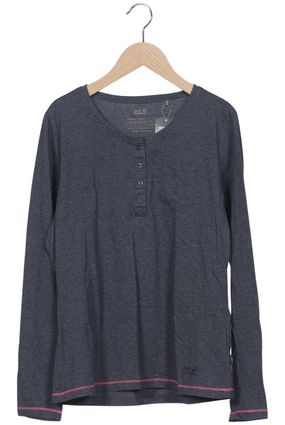 

Jack Wolfskin Damen Langarmshirt, marineblau, Gr. 38