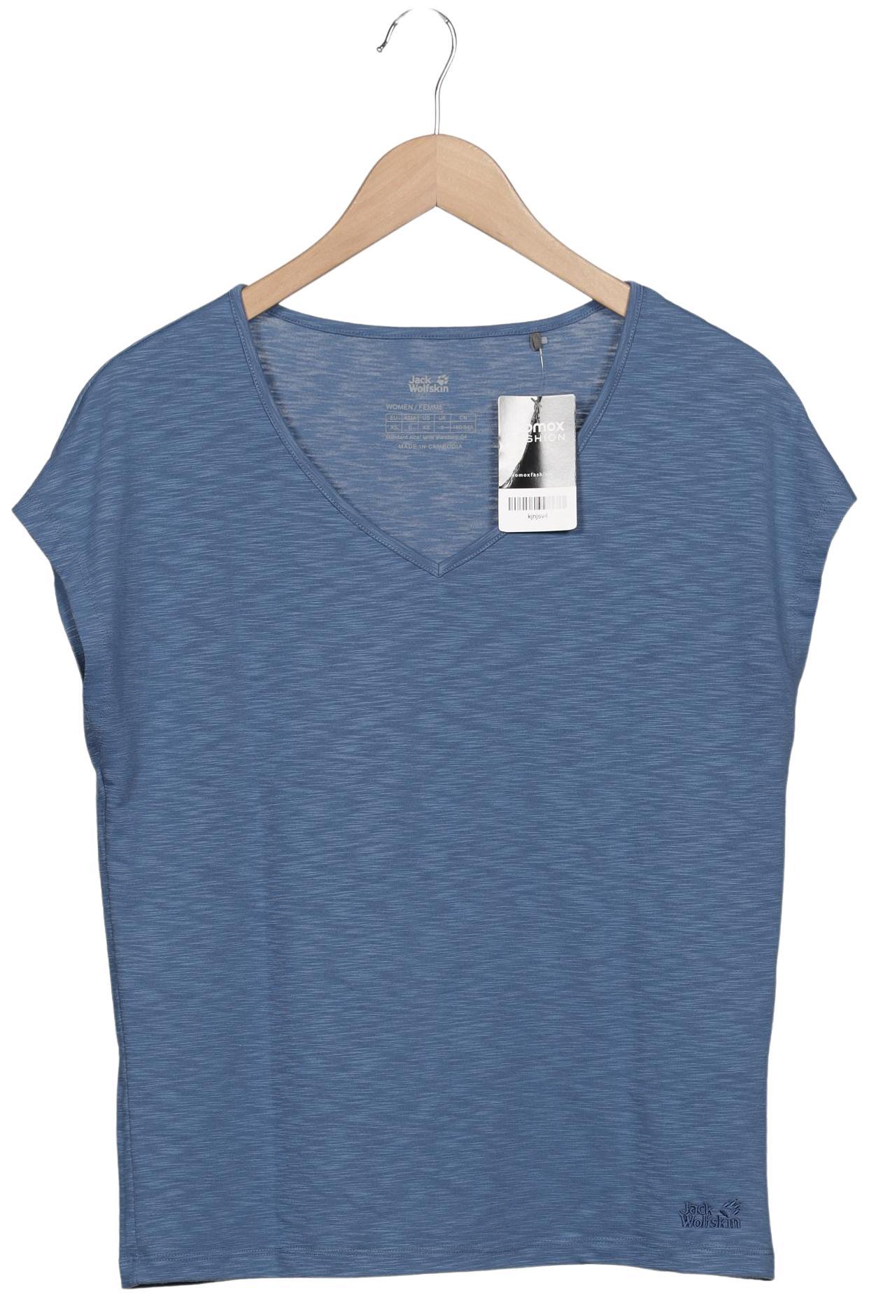 

Jack Wolfskin Damen T-Shirt, blau, Gr. 34