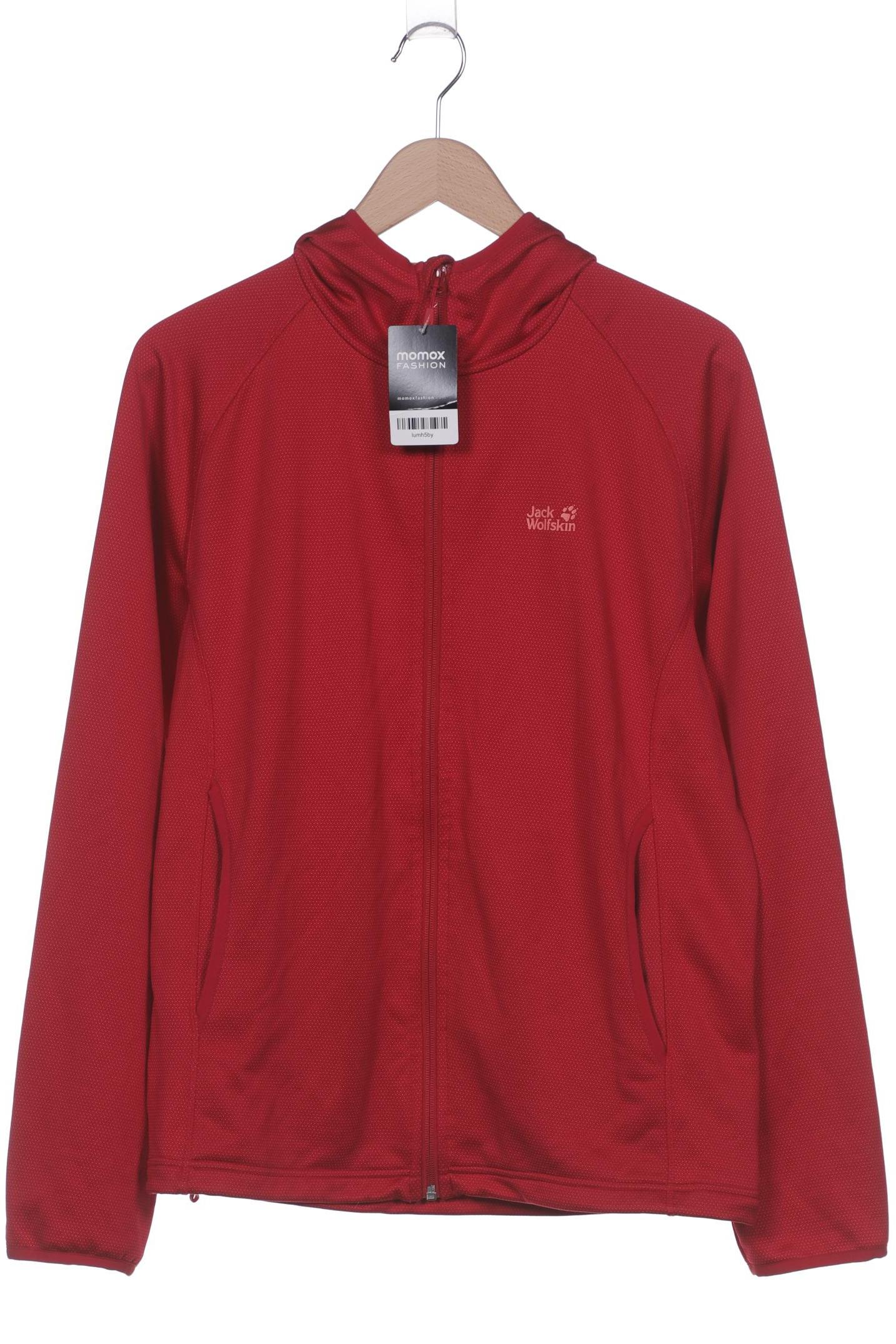 

Jack Wolfskin Damen Kapuzenpullover, rot, Gr. 48