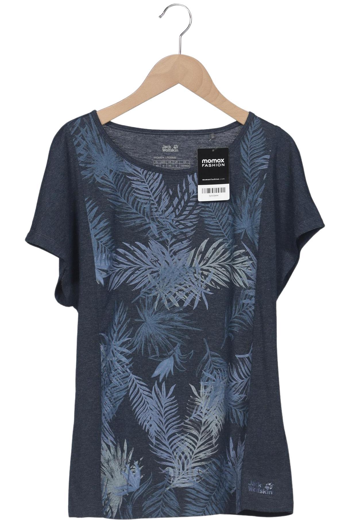 

Jack Wolfskin Damen T-Shirt, marineblau, Gr. 34