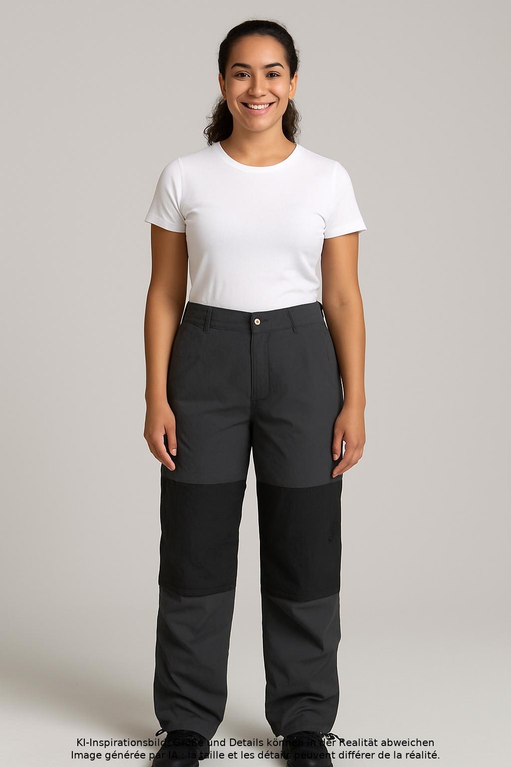 

Jack Wolfskin Damen Stoffhose, grau, Gr. 0