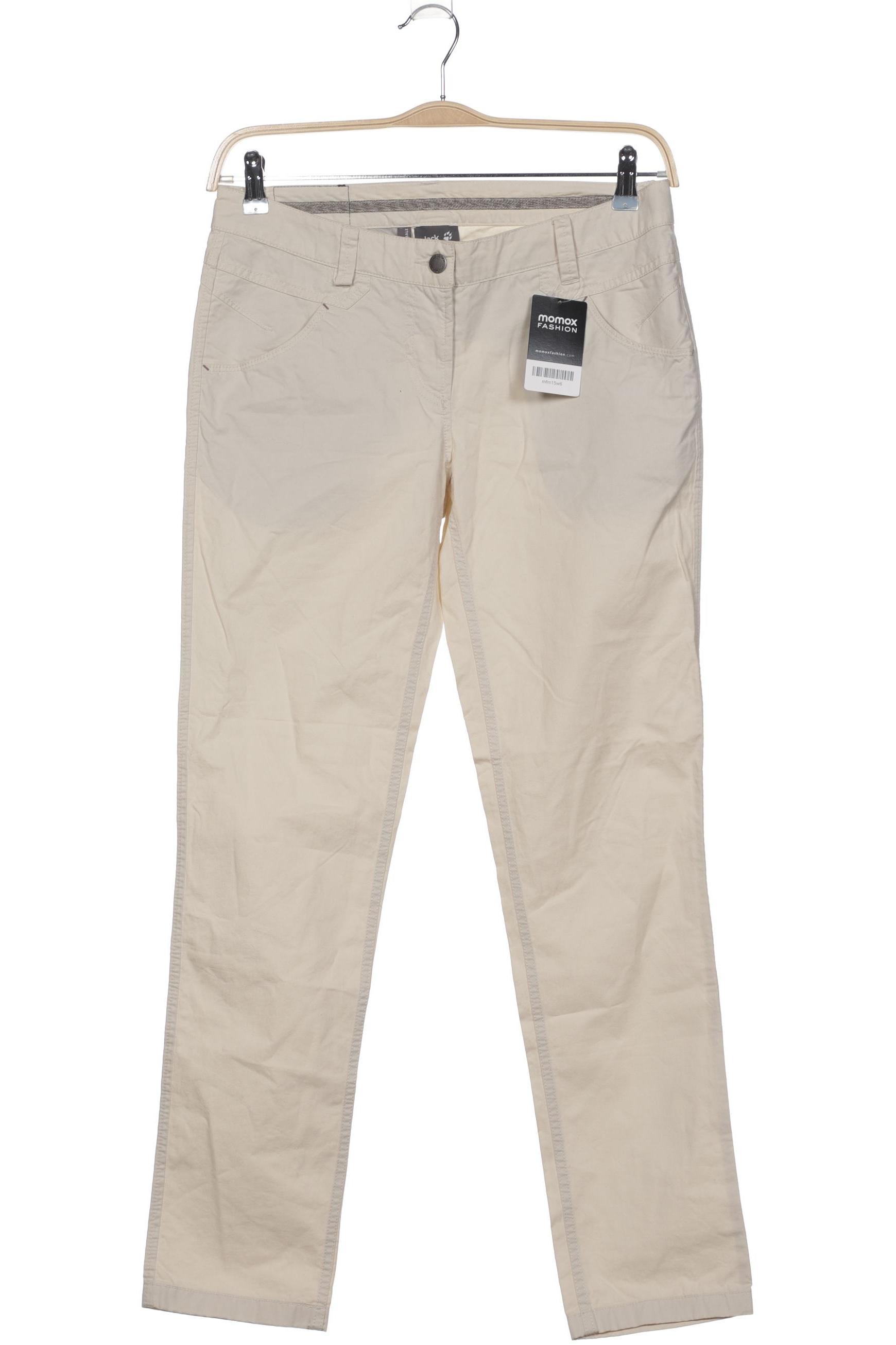 

Jack Wolfskin Damen Stoffhose, cremeweiß, Gr. 28