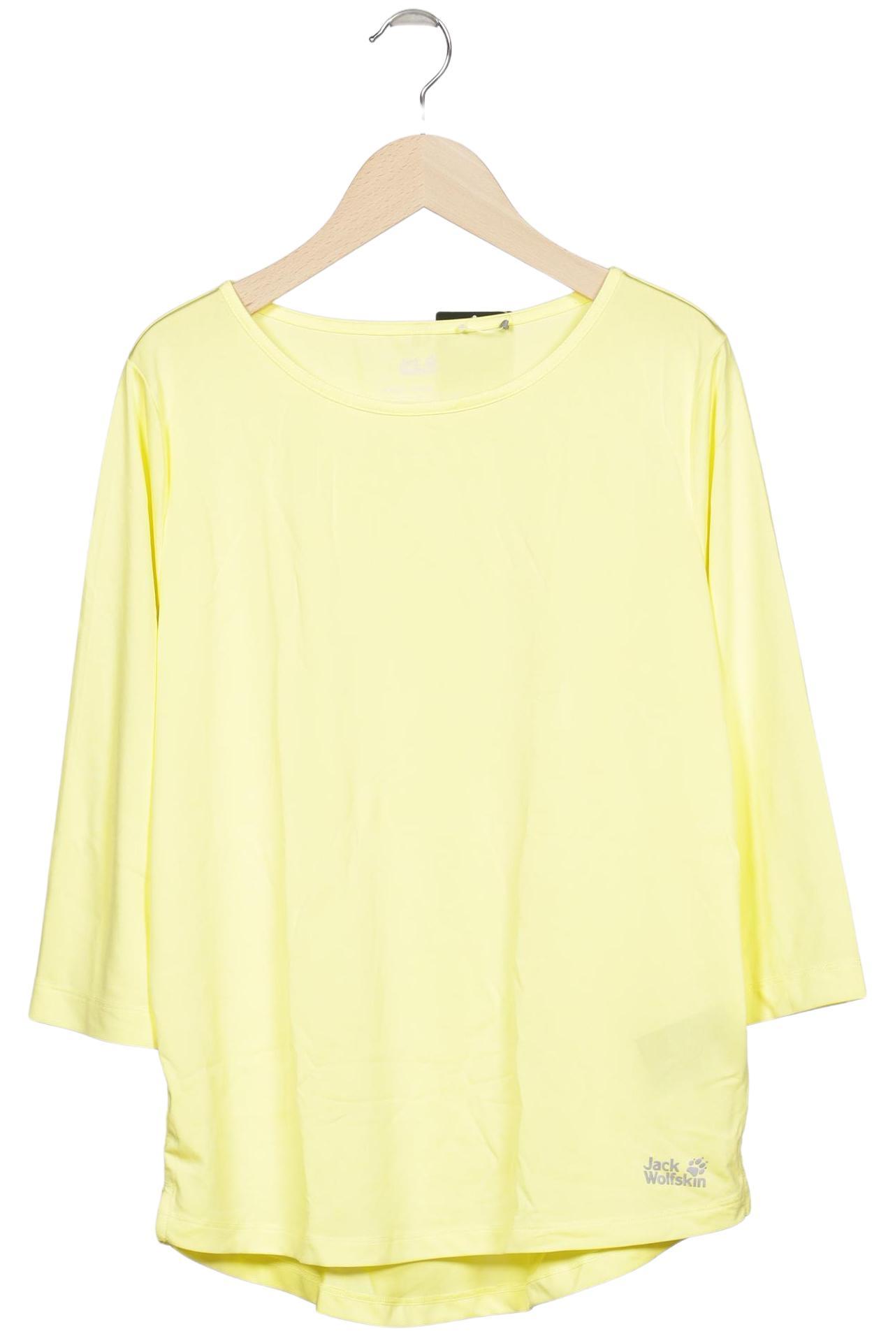 

Jack Wolfskin Damen Langarmshirt, gelb, Gr. 38