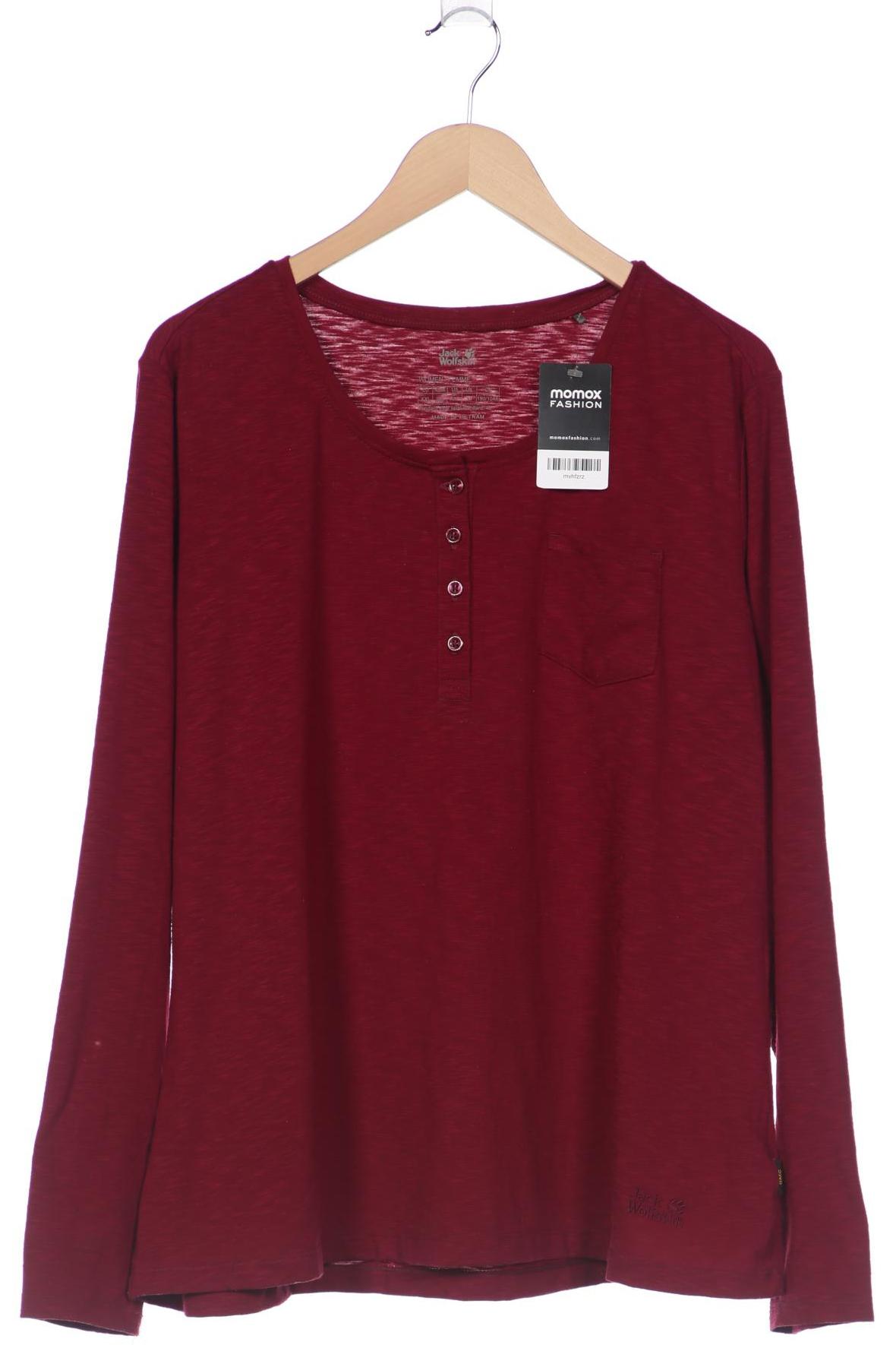 

Jack Wolfskin Damen Langarmshirt, bordeaux