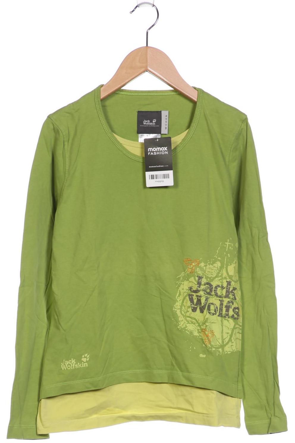 

Jack Wolfskin Damen Langarmshirt, grün, Gr. 36