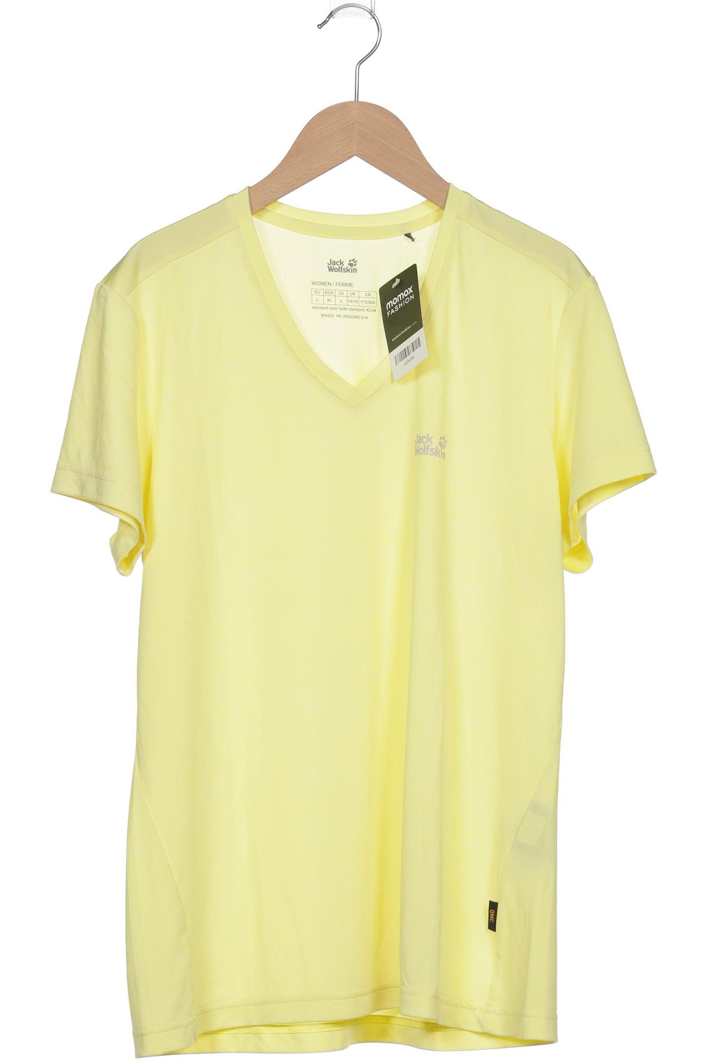 

Jack Wolfskin Damen T-Shirt, gelb, Gr. 42