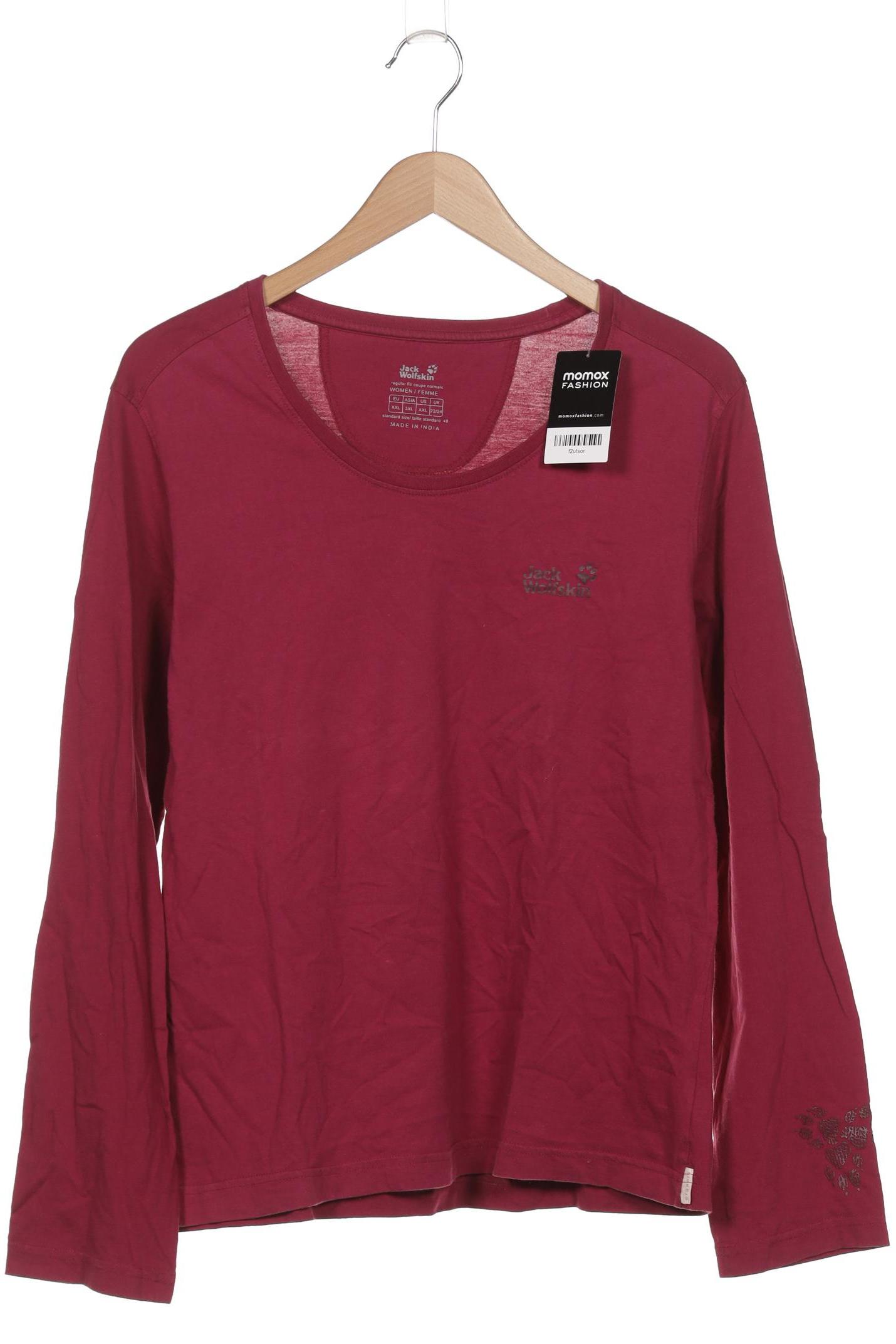 

Jack Wolfskin Damen Langarmshirt, pink, Gr. 46