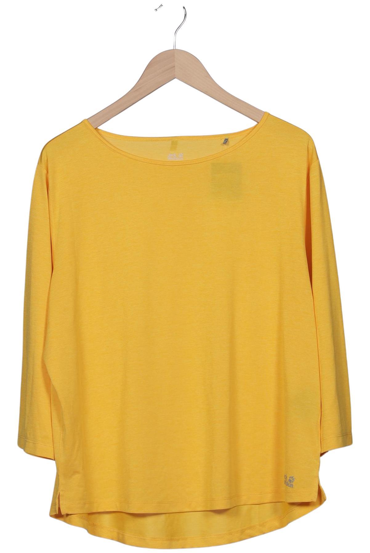 

Jack Wolfskin Damen Langarmshirt, gelb, Gr. 46