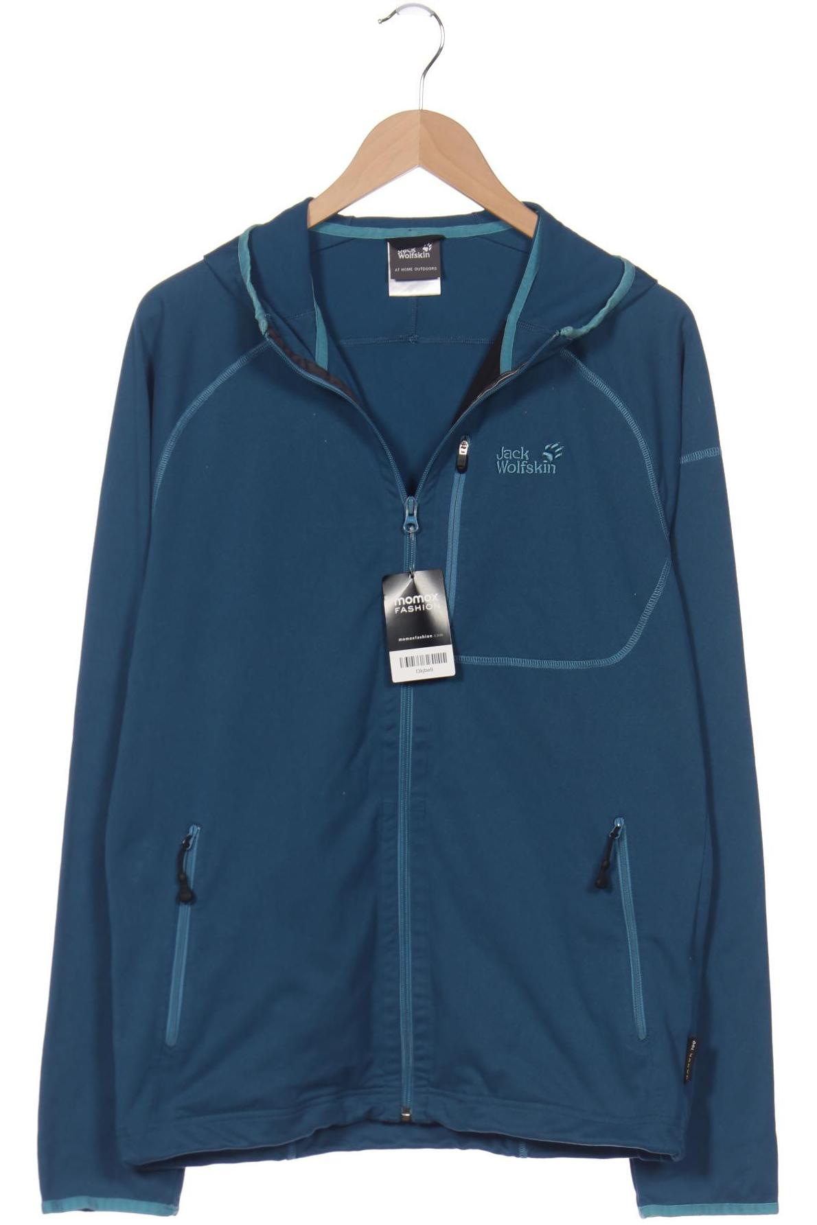 

Jack Wolfskin Damen Kapuzenpullover, blau, Gr. 42