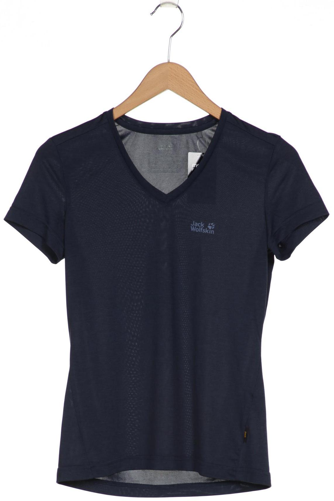 

Jack Wolfskin Damen T-Shirt, marineblau, Gr. 36