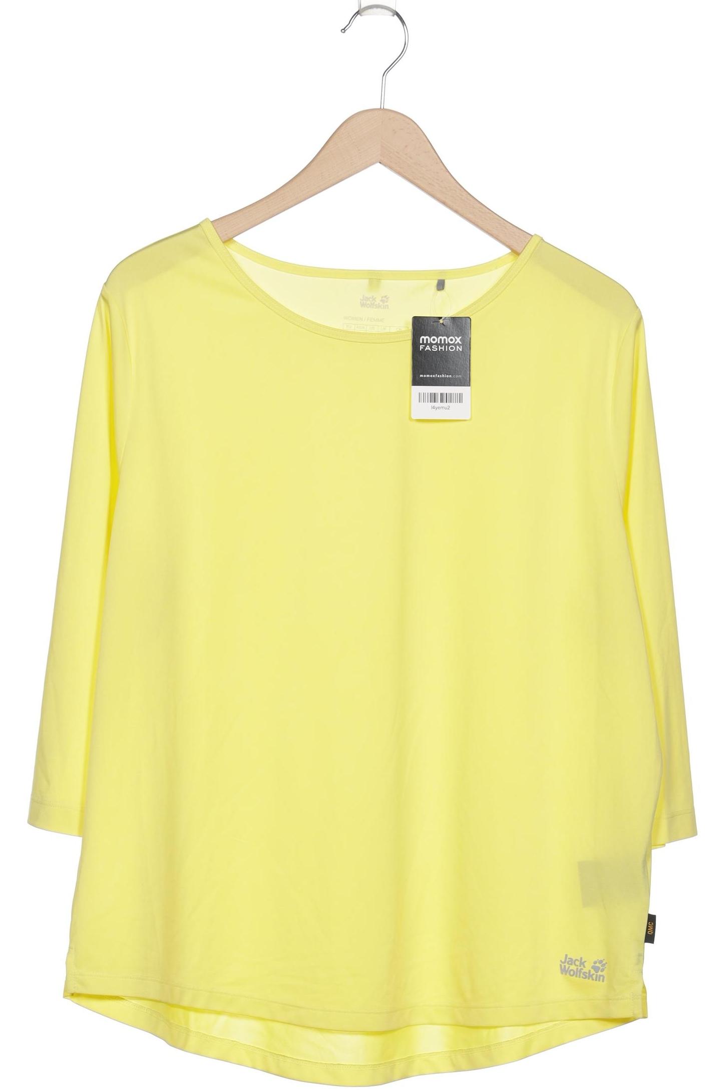 

Jack Wolfskin Damen Langarmshirt, gelb, Gr. 46