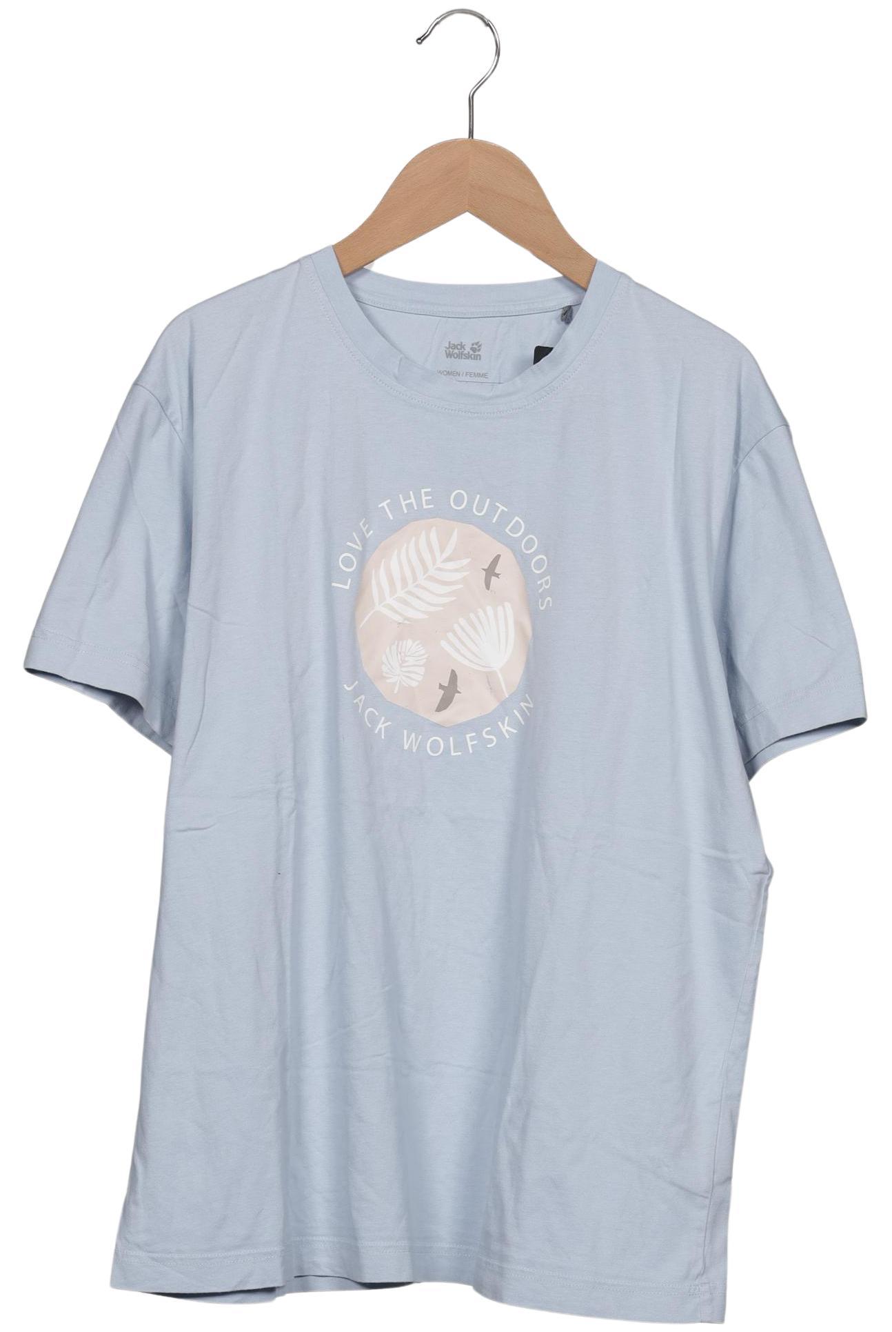 

Jack Wolfskin Damen T-Shirt, hellblau, Gr. 46