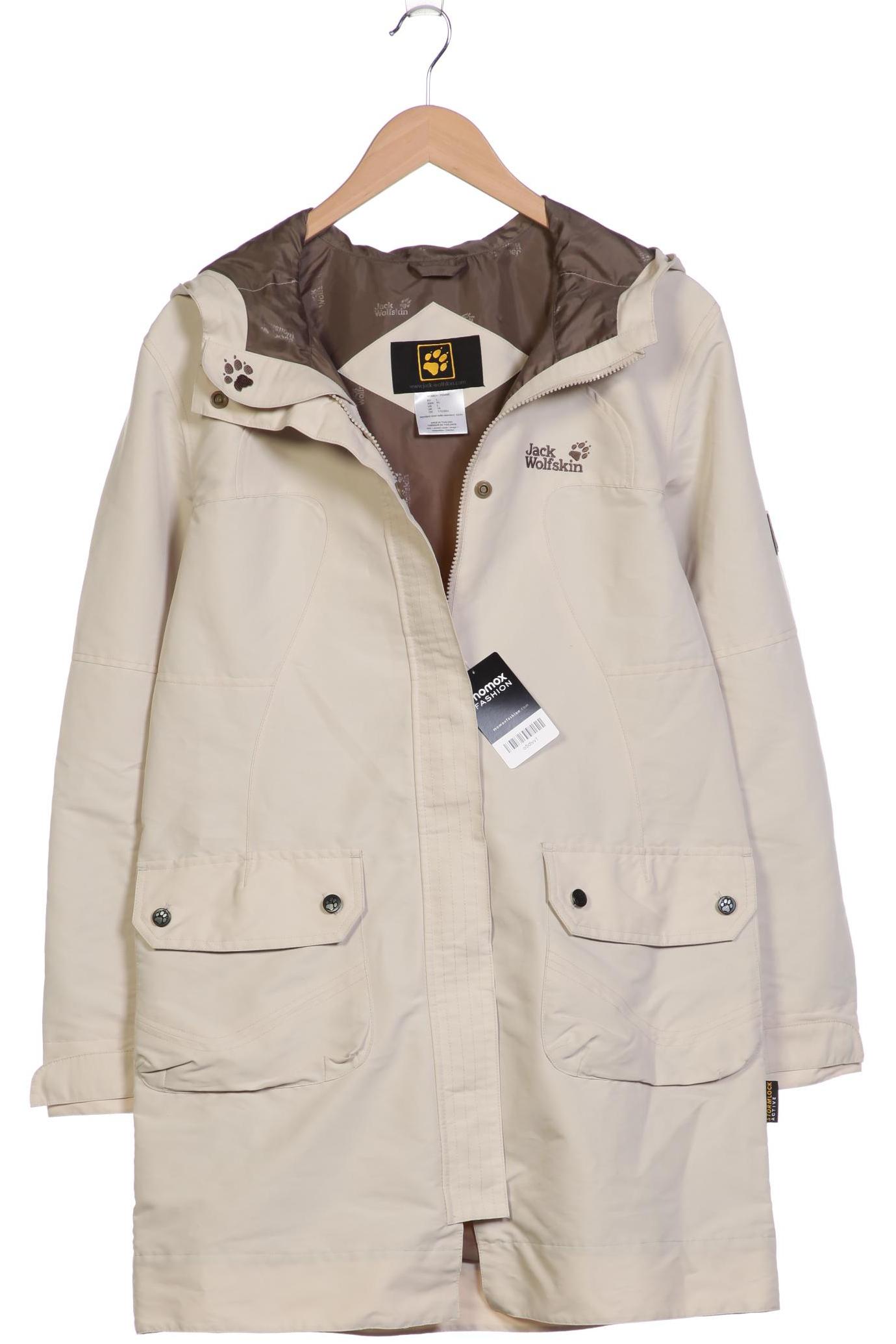 

Jack Wolfskin Damen Mantel, cremeweiß, Gr. 16