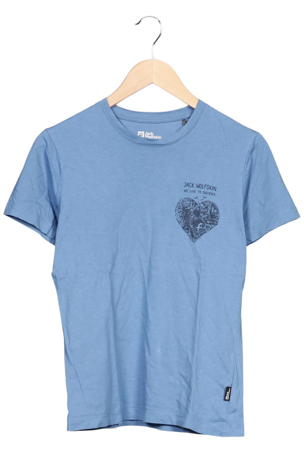 

Jack Wolfskin Damen T-Shirt, hellblau, Gr. 36