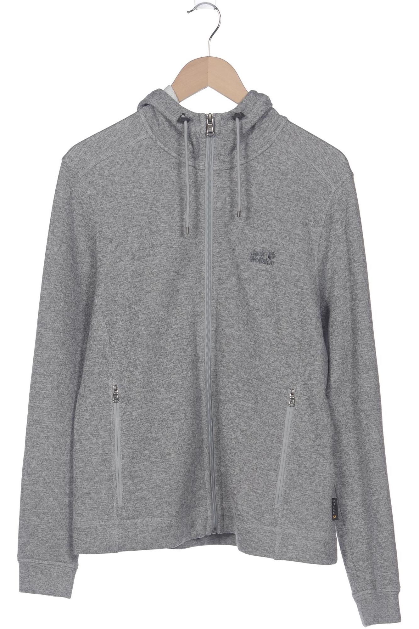 

Jack Wolfskin Damen Kapuzenpullover, grau, Gr. 46