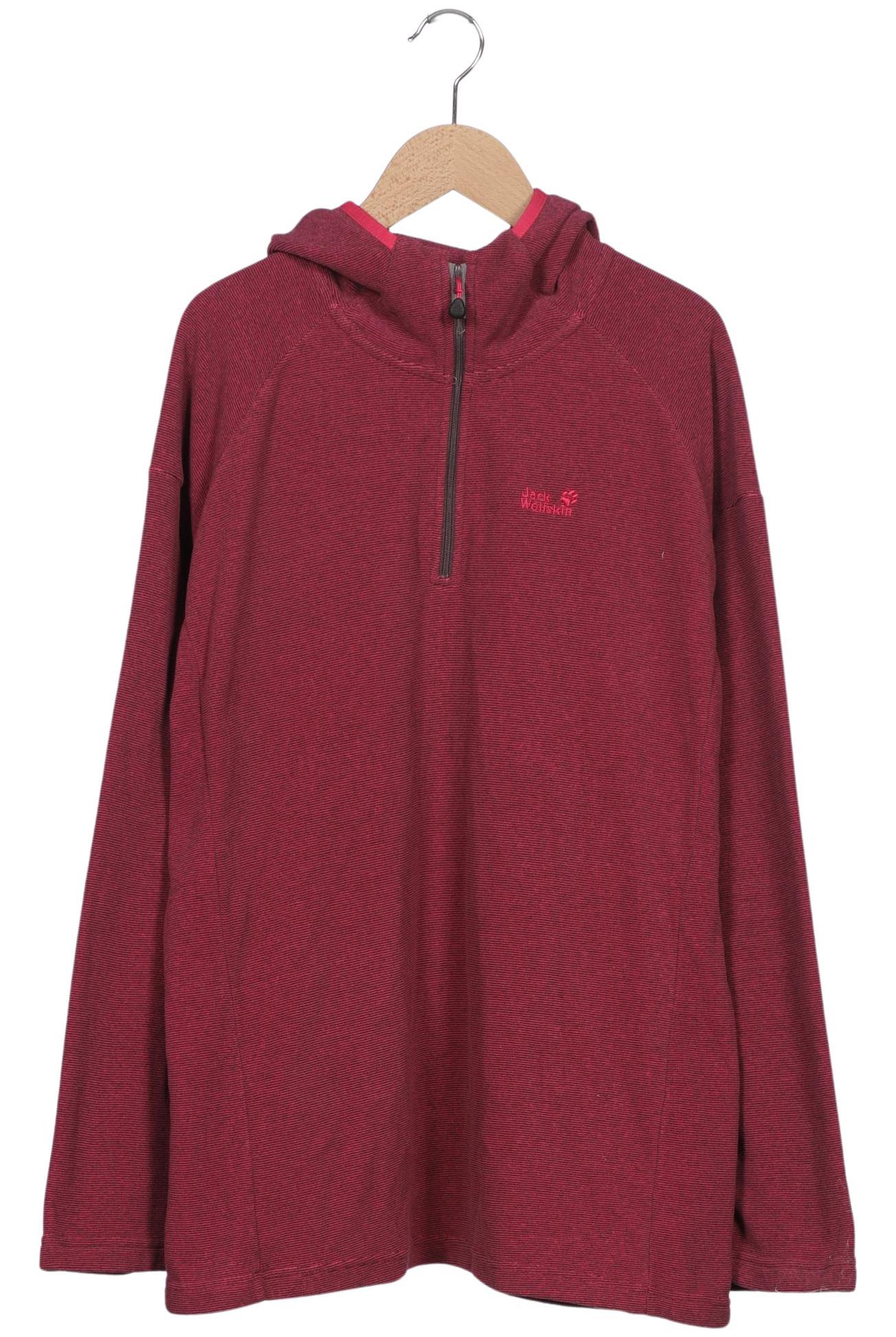 

Jack Wolfskin Damen Kapuzenpullover, bordeaux, Gr. 48