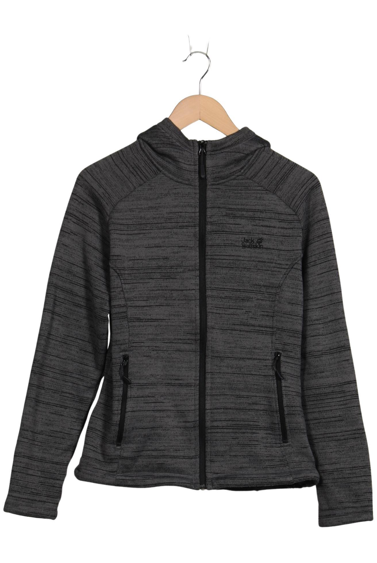 

Jack Wolfskin Damen Kapuzenpullover, grau, Gr. 42