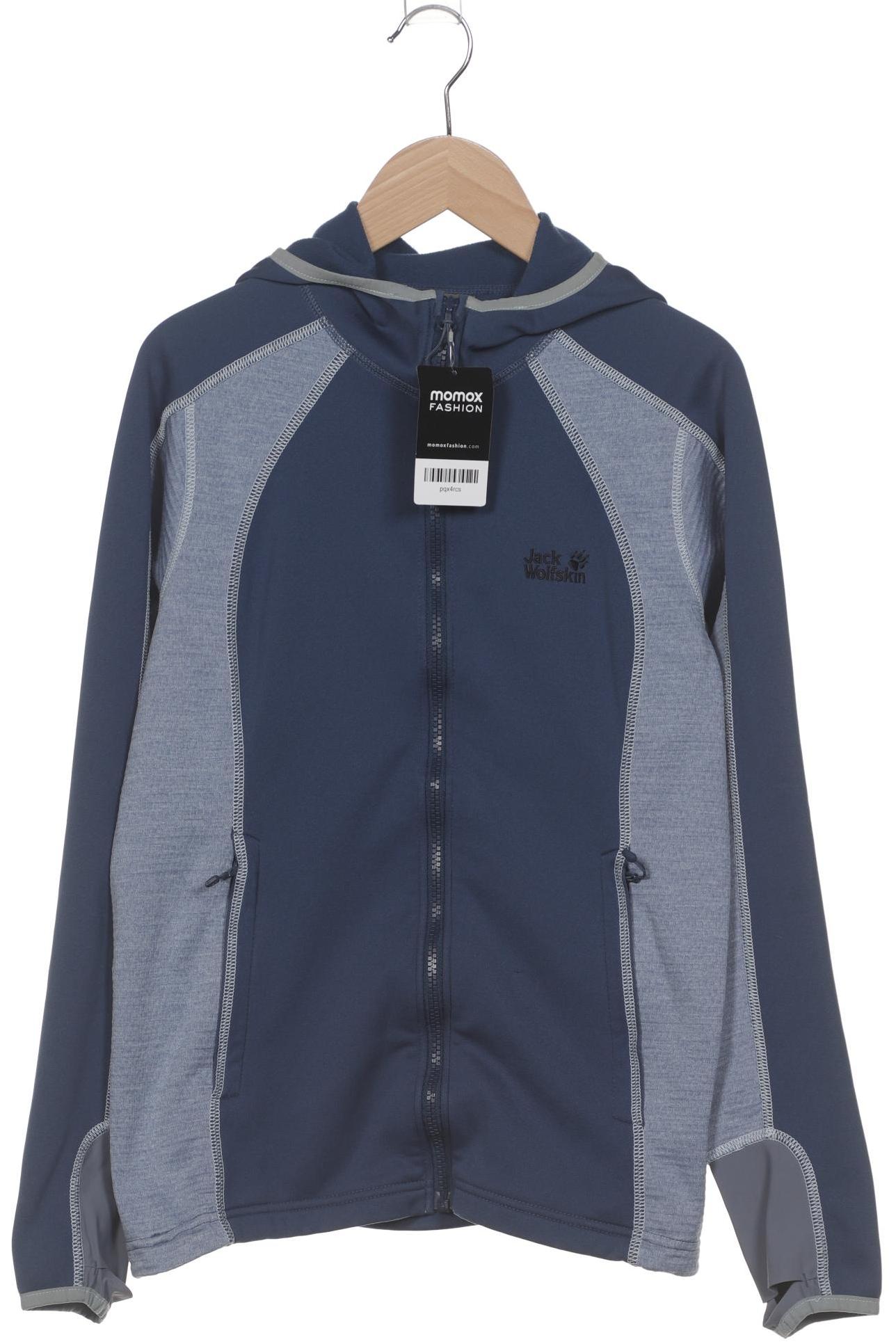 

Jack Wolfskin Damen Kapuzenpullover, blau, Gr. 40