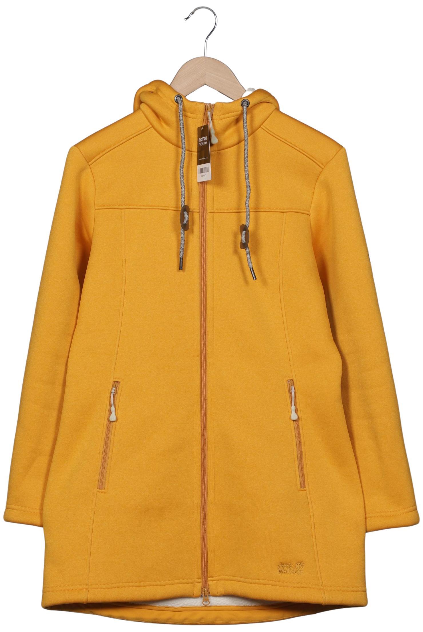 

Jack Wolfskin Damen Kapuzenpullover, gelb, Gr. 40