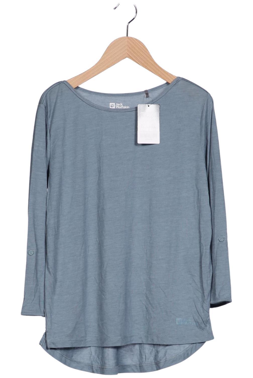 

Jack Wolfskin Damen Langarmshirt, hellblau, Gr. 36