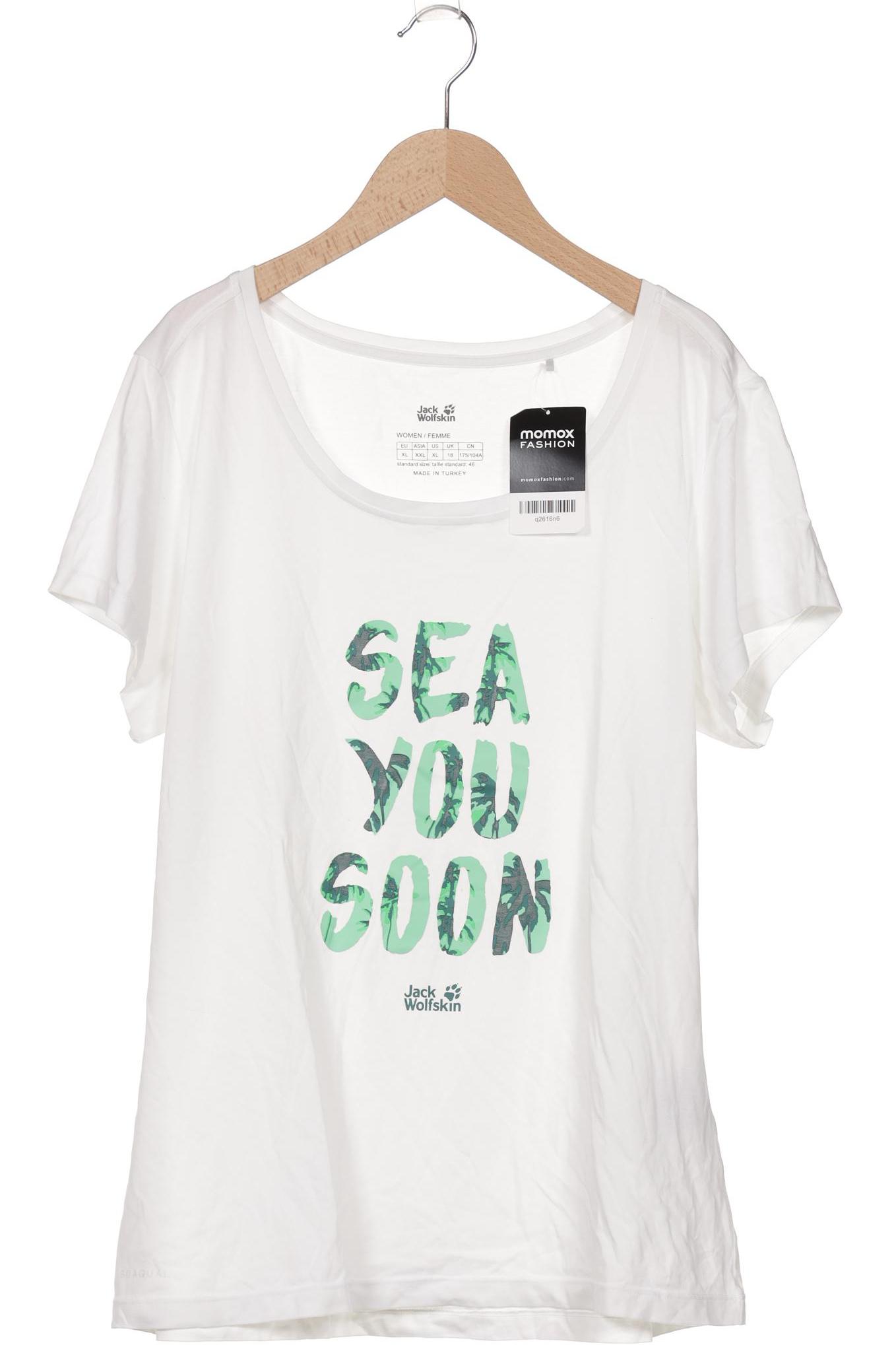 

Jack Wolfskin Damen T-Shirt, weiß, Gr. 44