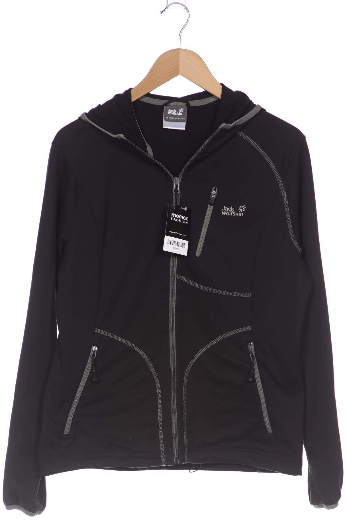 

Jack Wolfskin Damen Kapuzenpullover, schwarz, Gr. 42